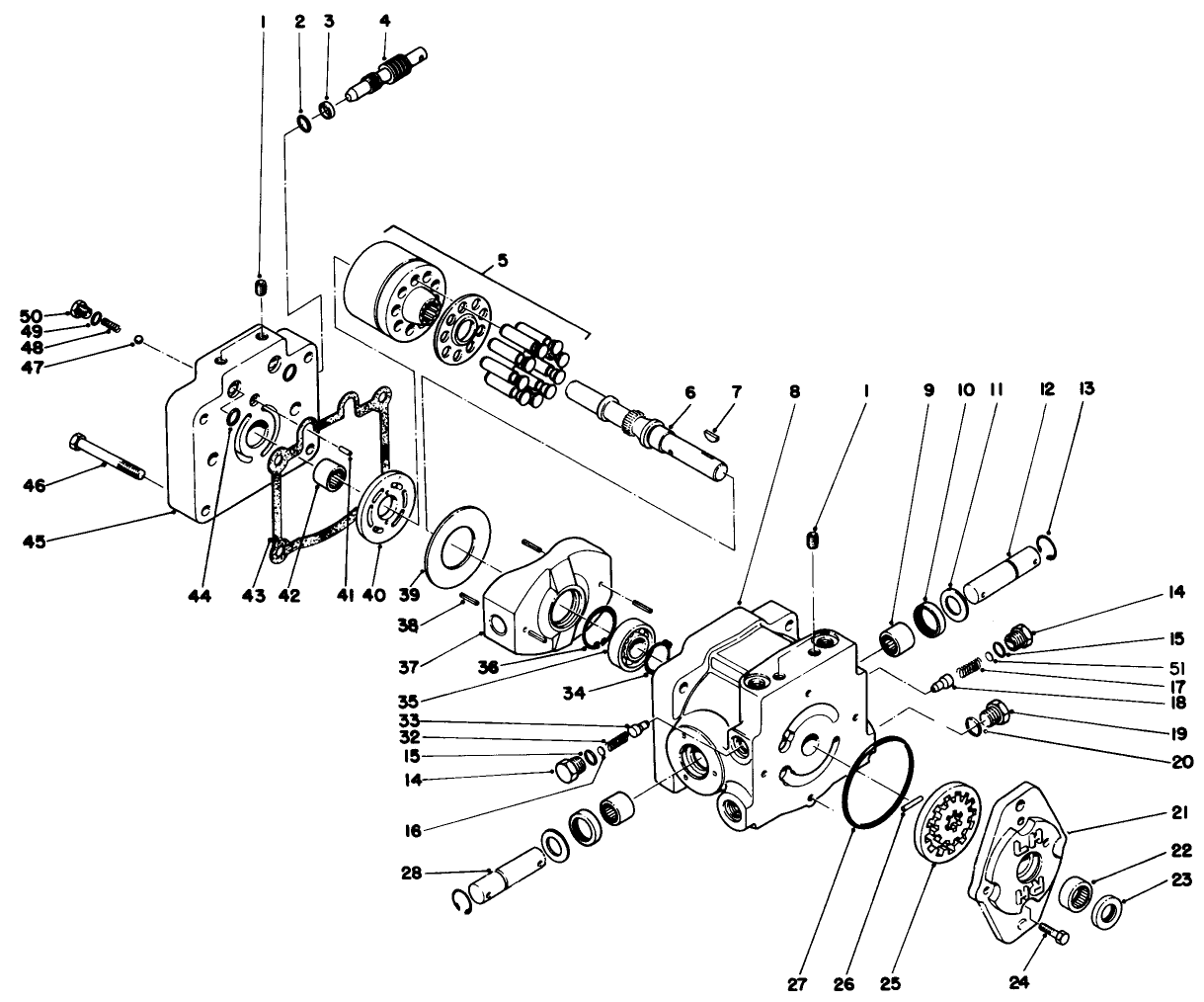 Hydraulic Pump Assembly No. 85-4920