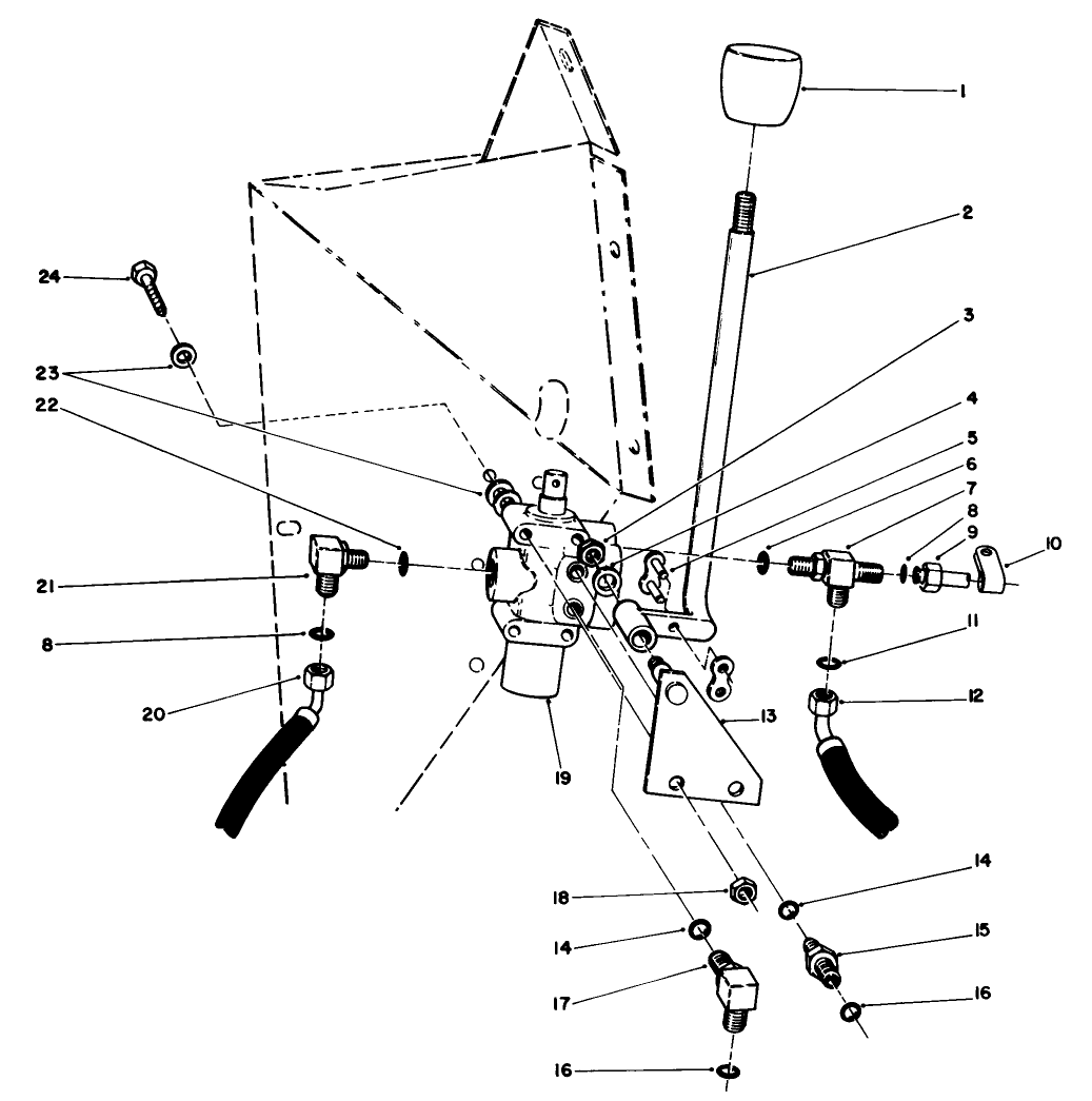 Cutting Unit Lift Control Valve Assembly