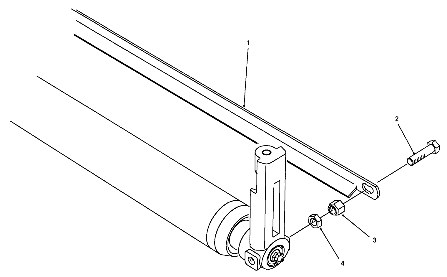 Cutting Unit Roller Scraper Kit No. 60-9560 (optional)