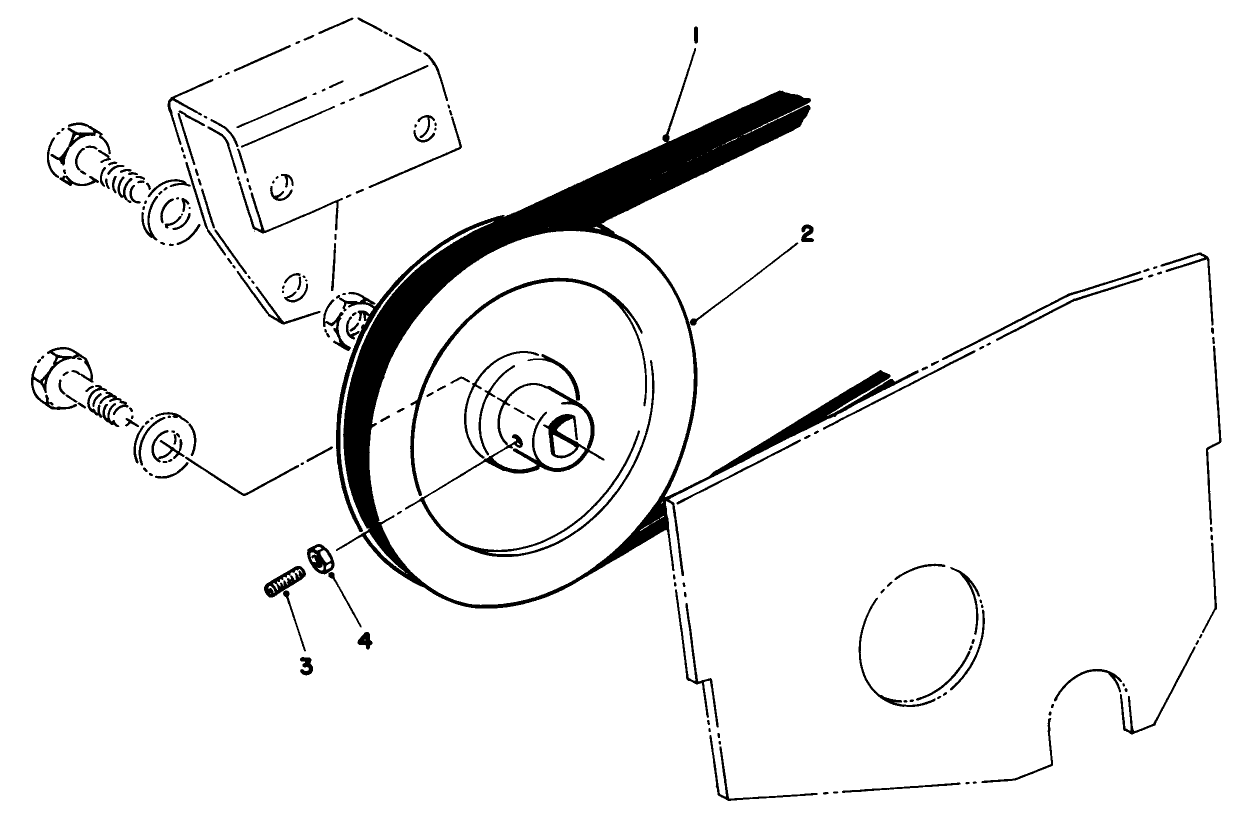Large Pulley Kit No. 67-9540 (optional)
