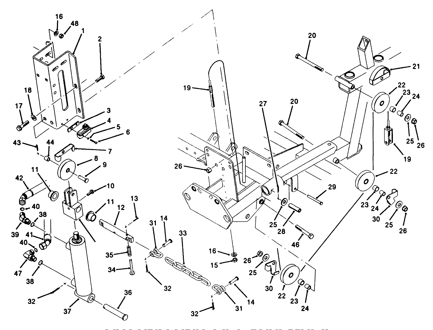 Cutting Unit Lift Assembly