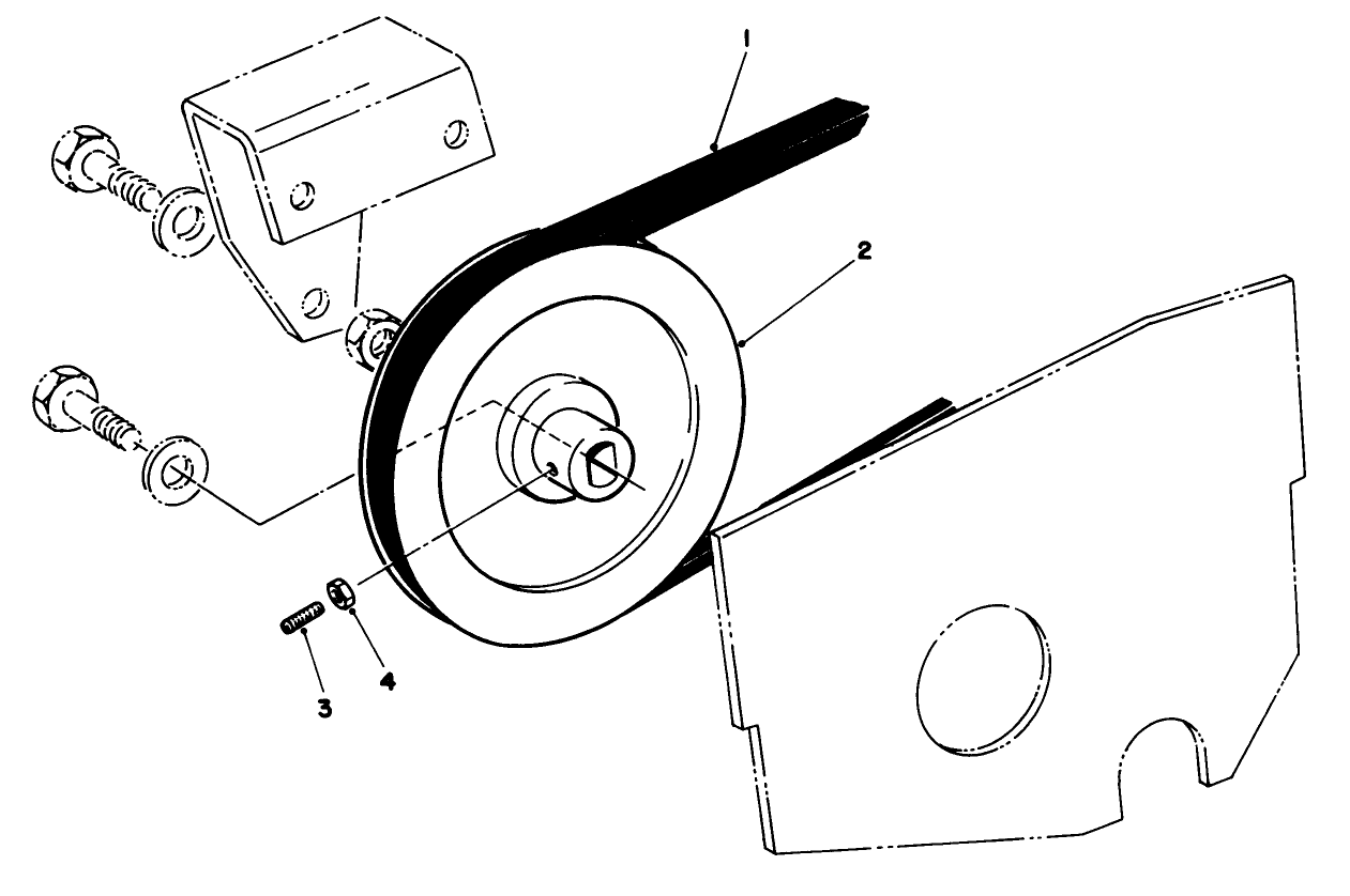 Large Pulley Kit No. 67-9540 (optional)