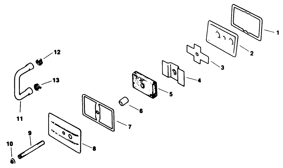 Breather & Vent-Engine Kohler Model No. M16qs Spec No. 711563
