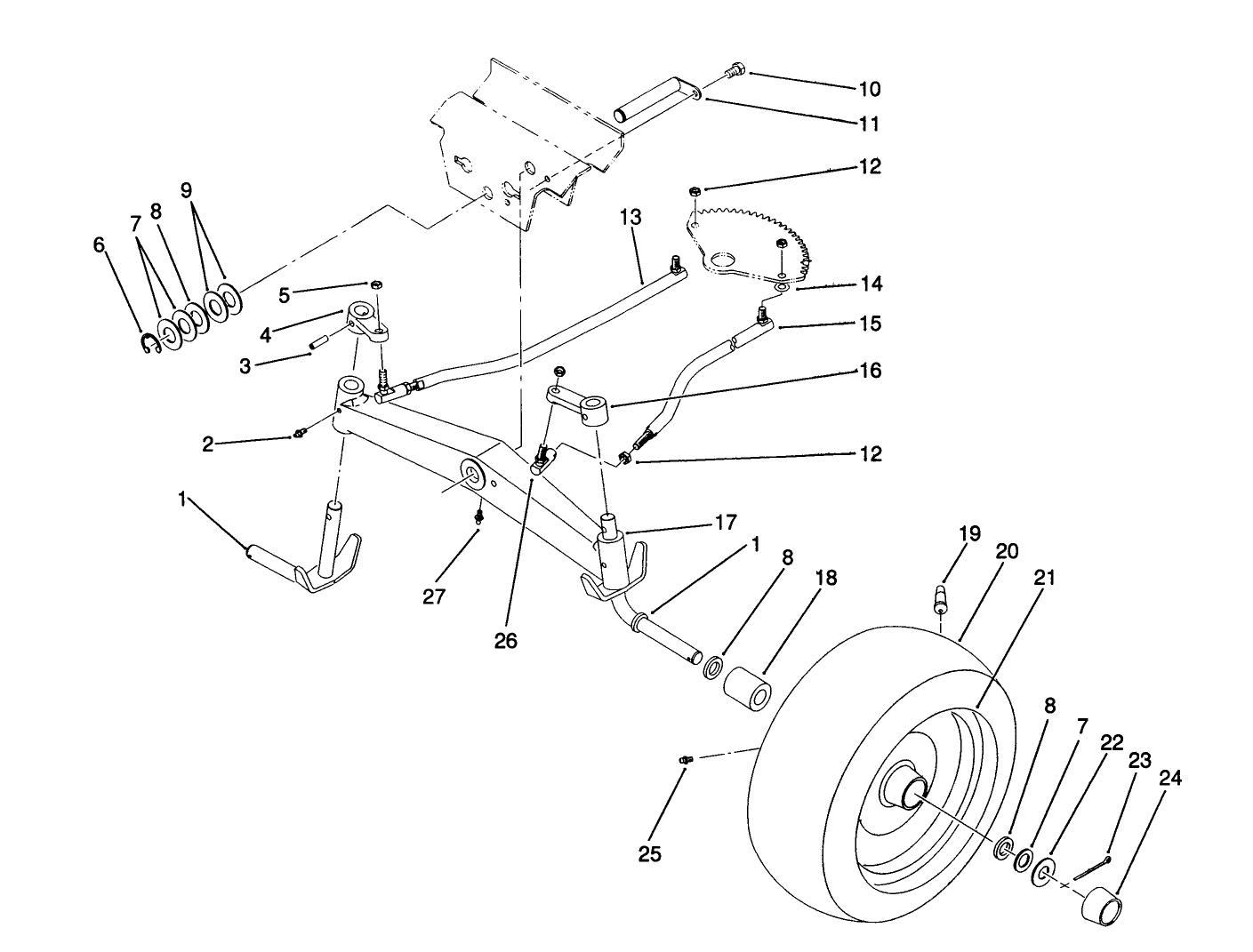 Front Axle Assembly