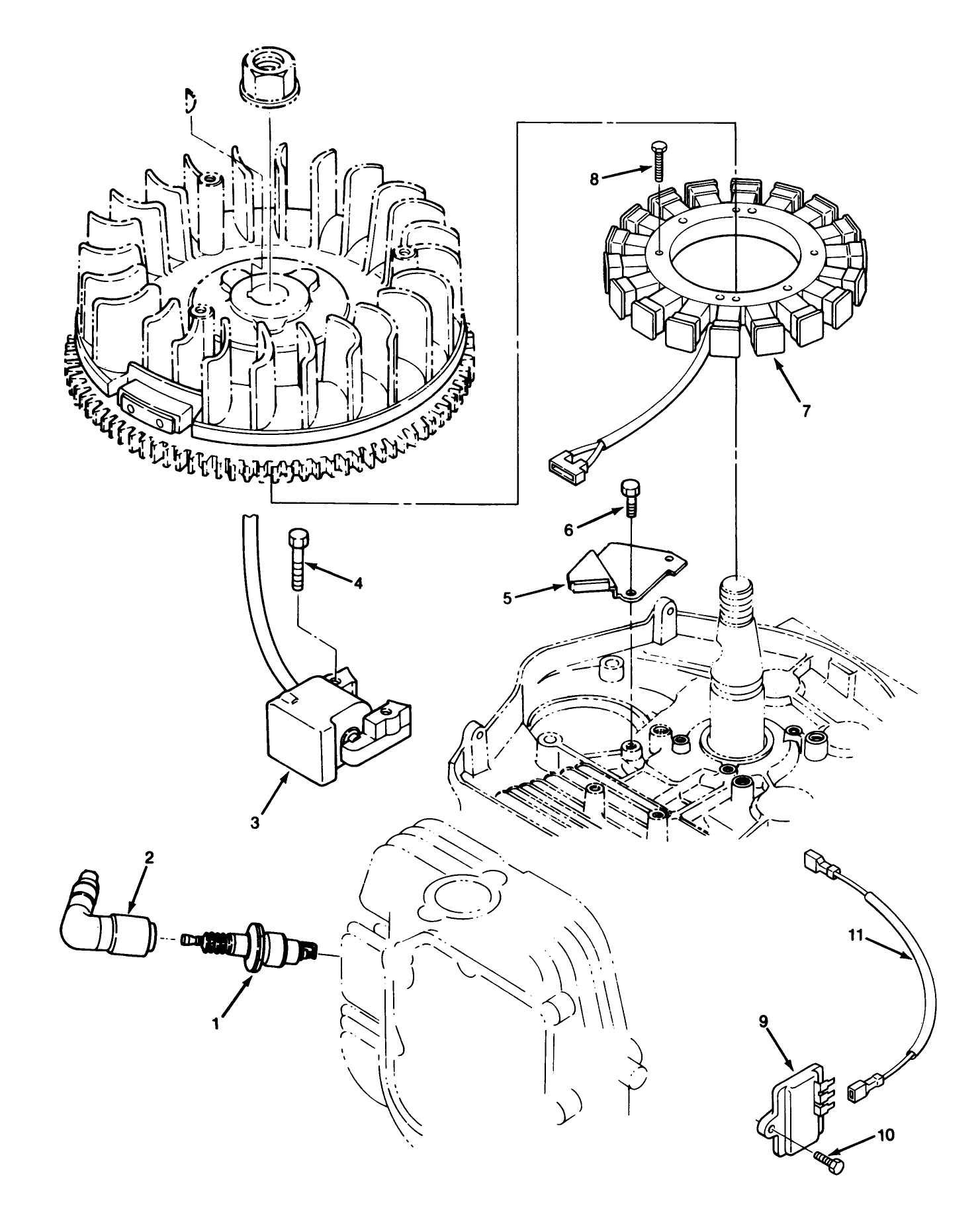 14hp Engine Ignition Assembly