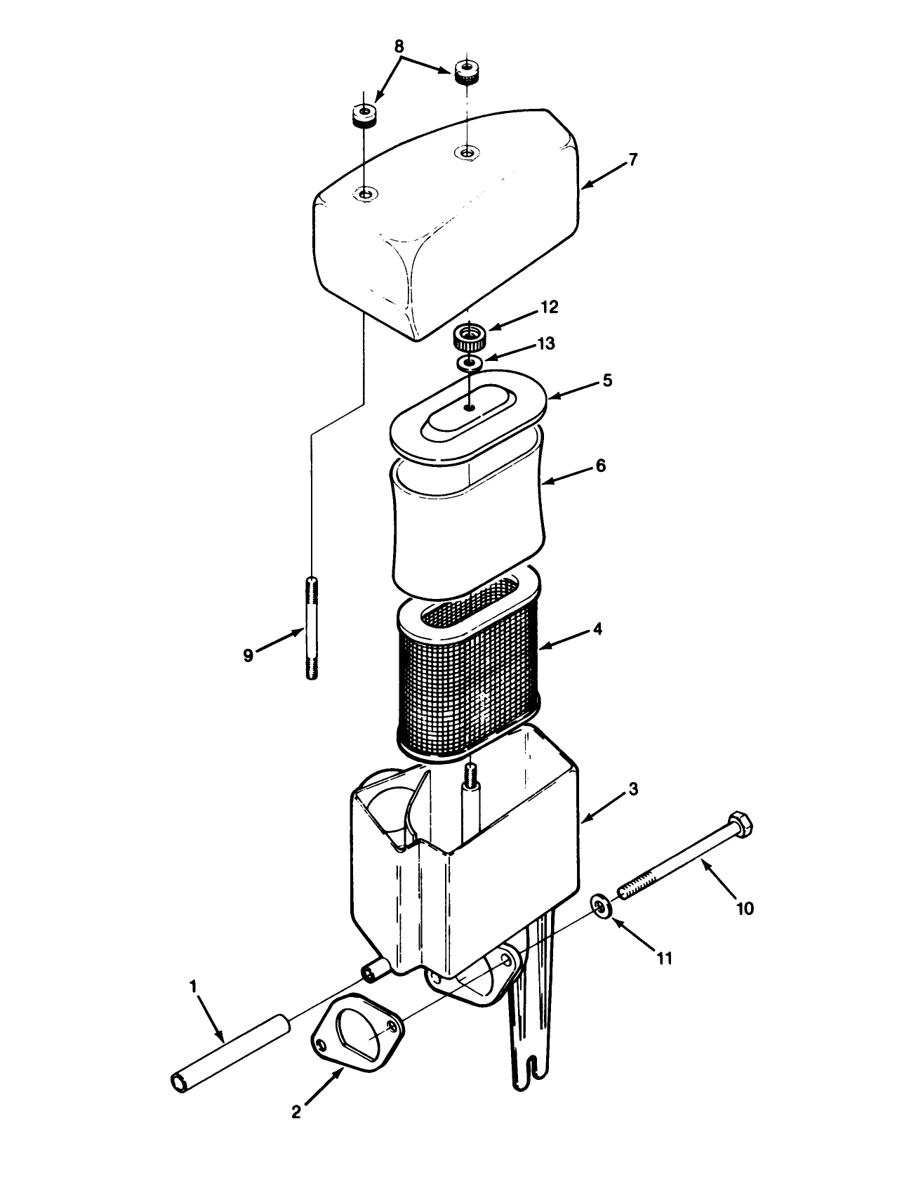 14hp Engine Air Cleaner Assembly