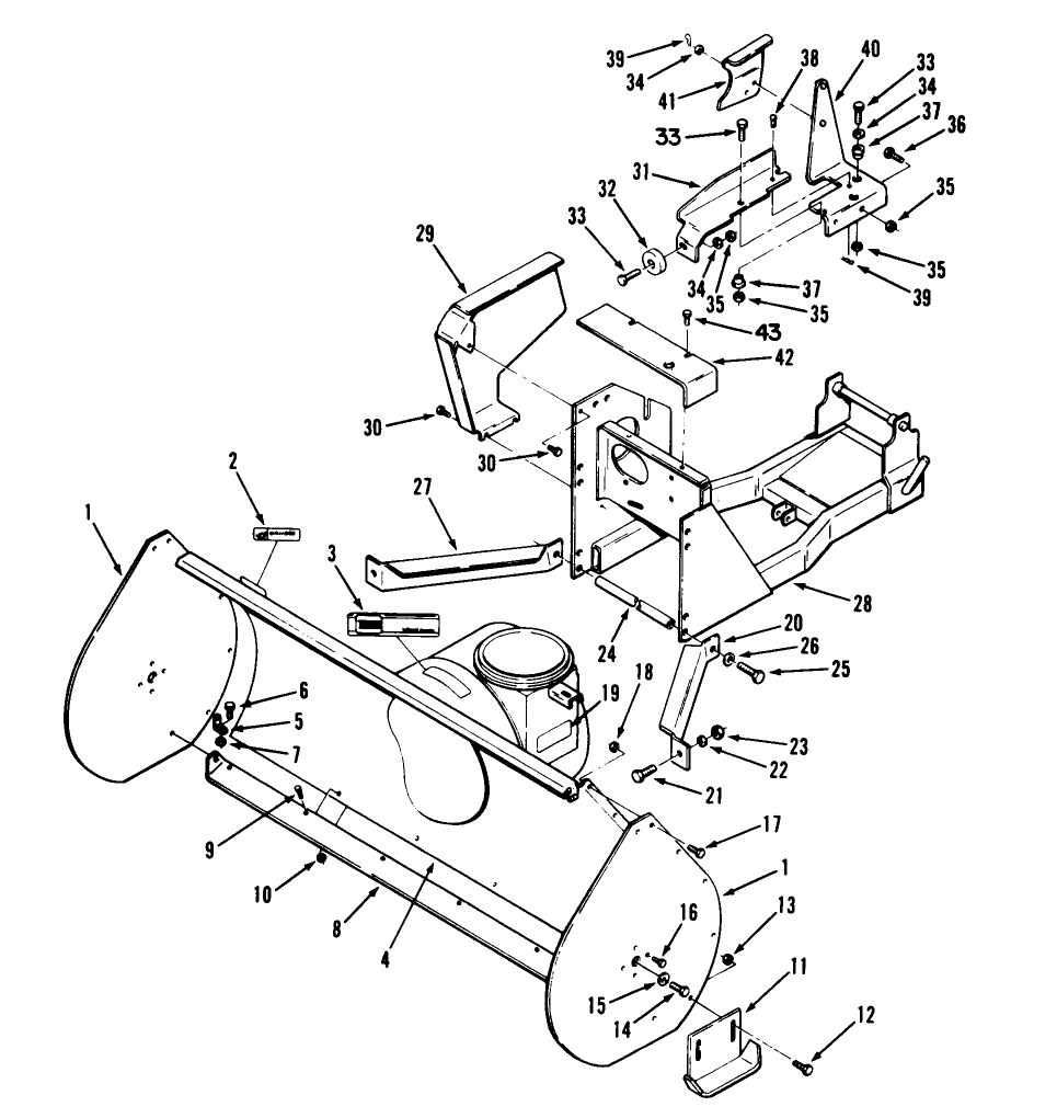 Auger Housing Assembly