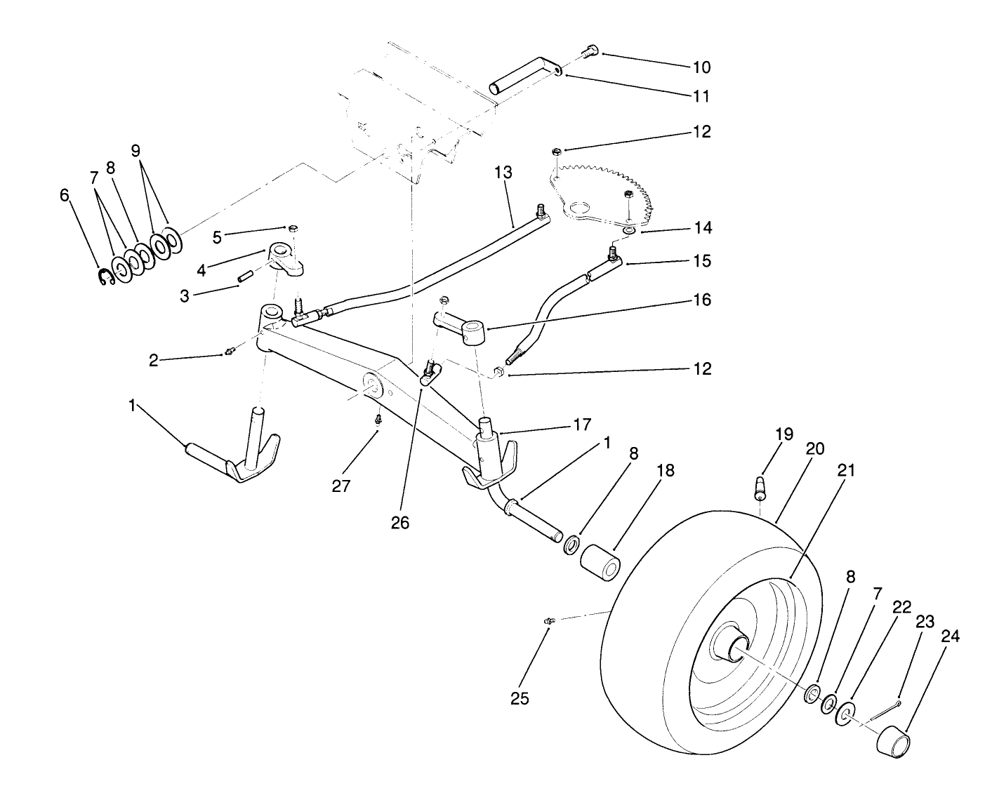 Front Axle Assembly