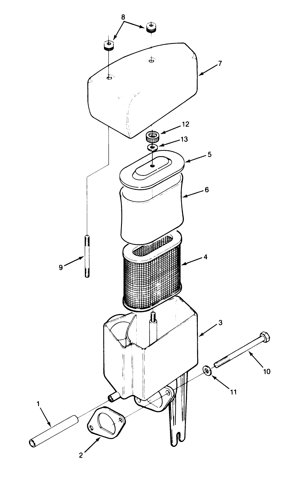 14hp Engine Air Cleaner Assembly