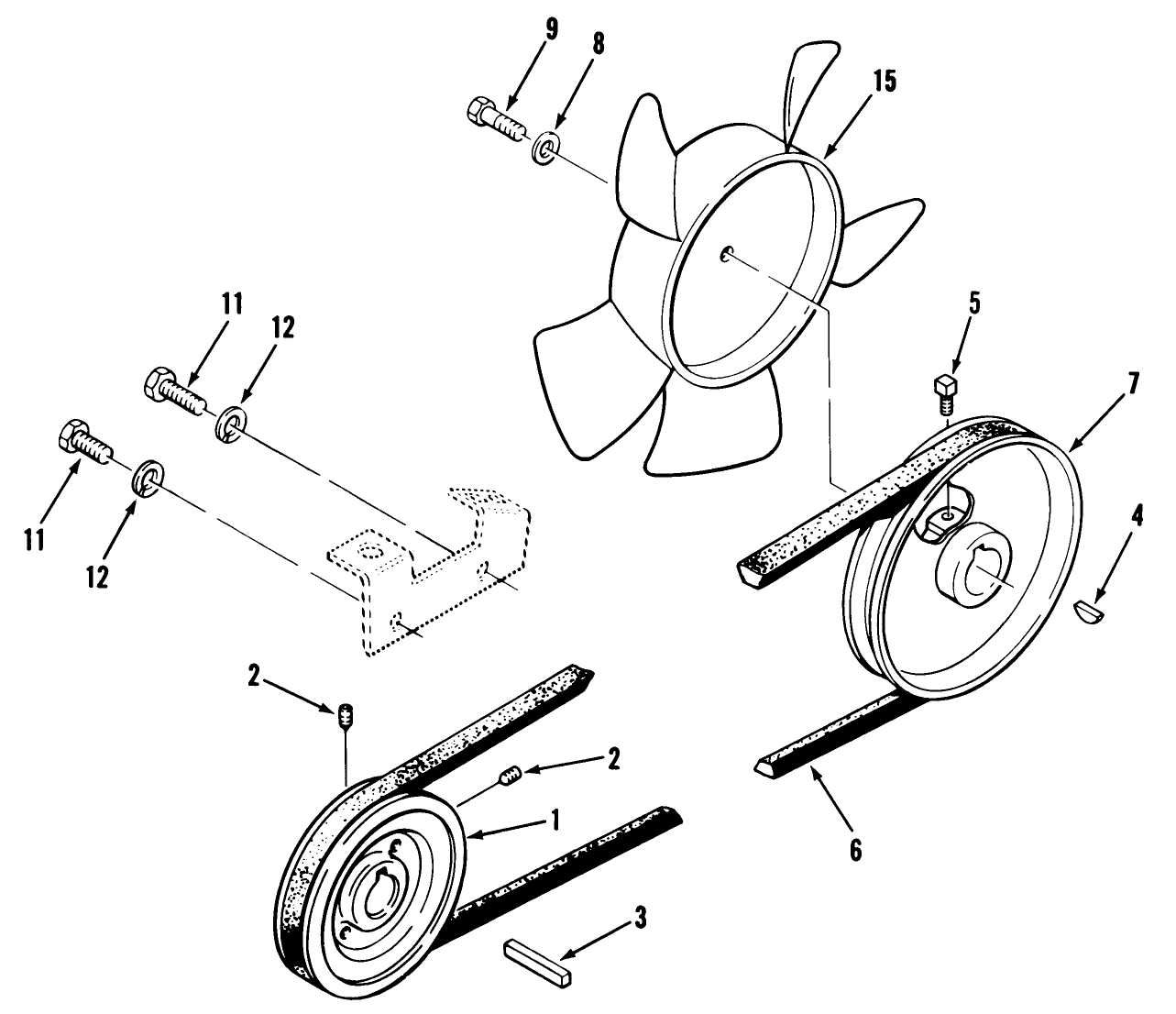 Drive Belt And Pulleys