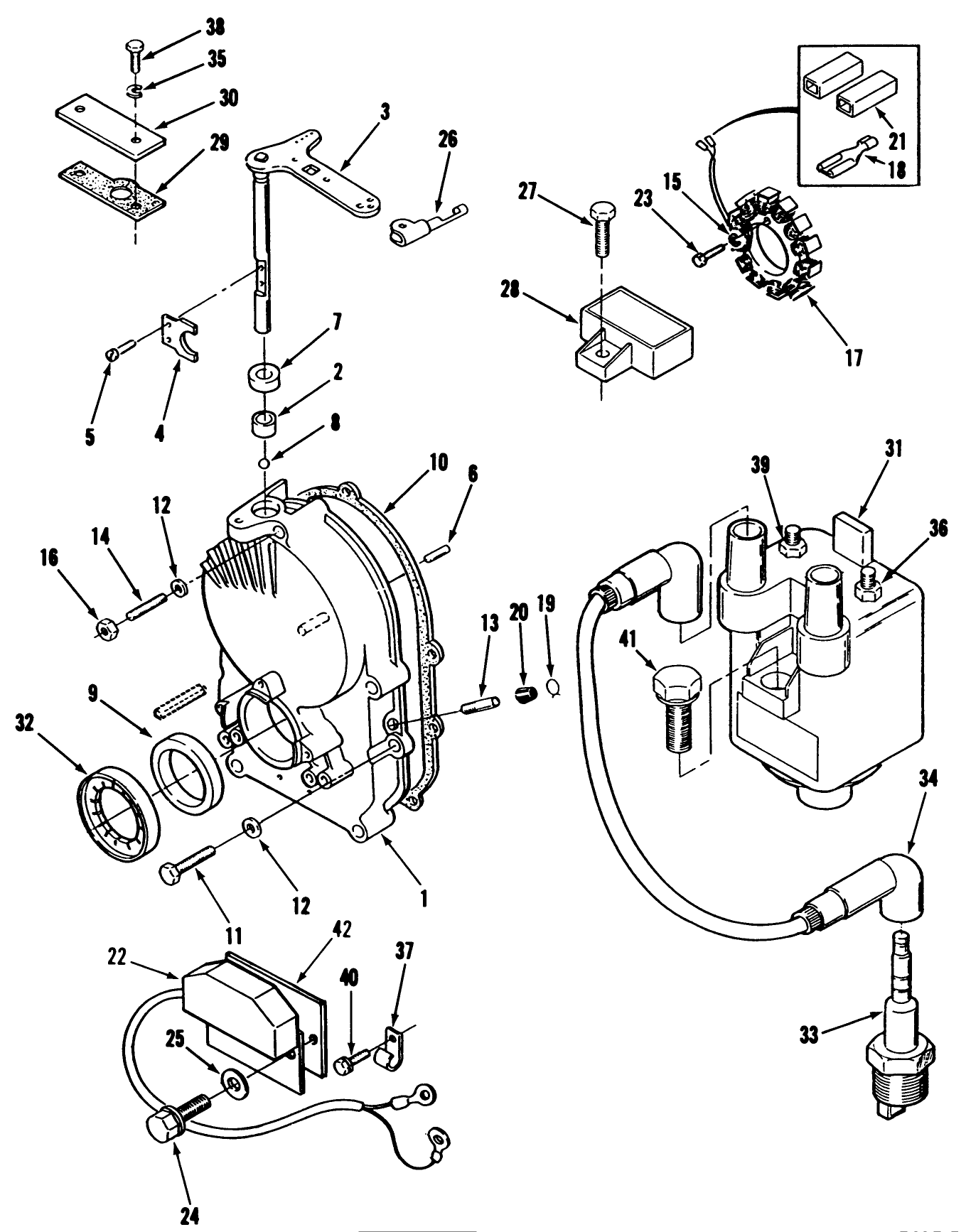 Gearcase And Ignition Controls