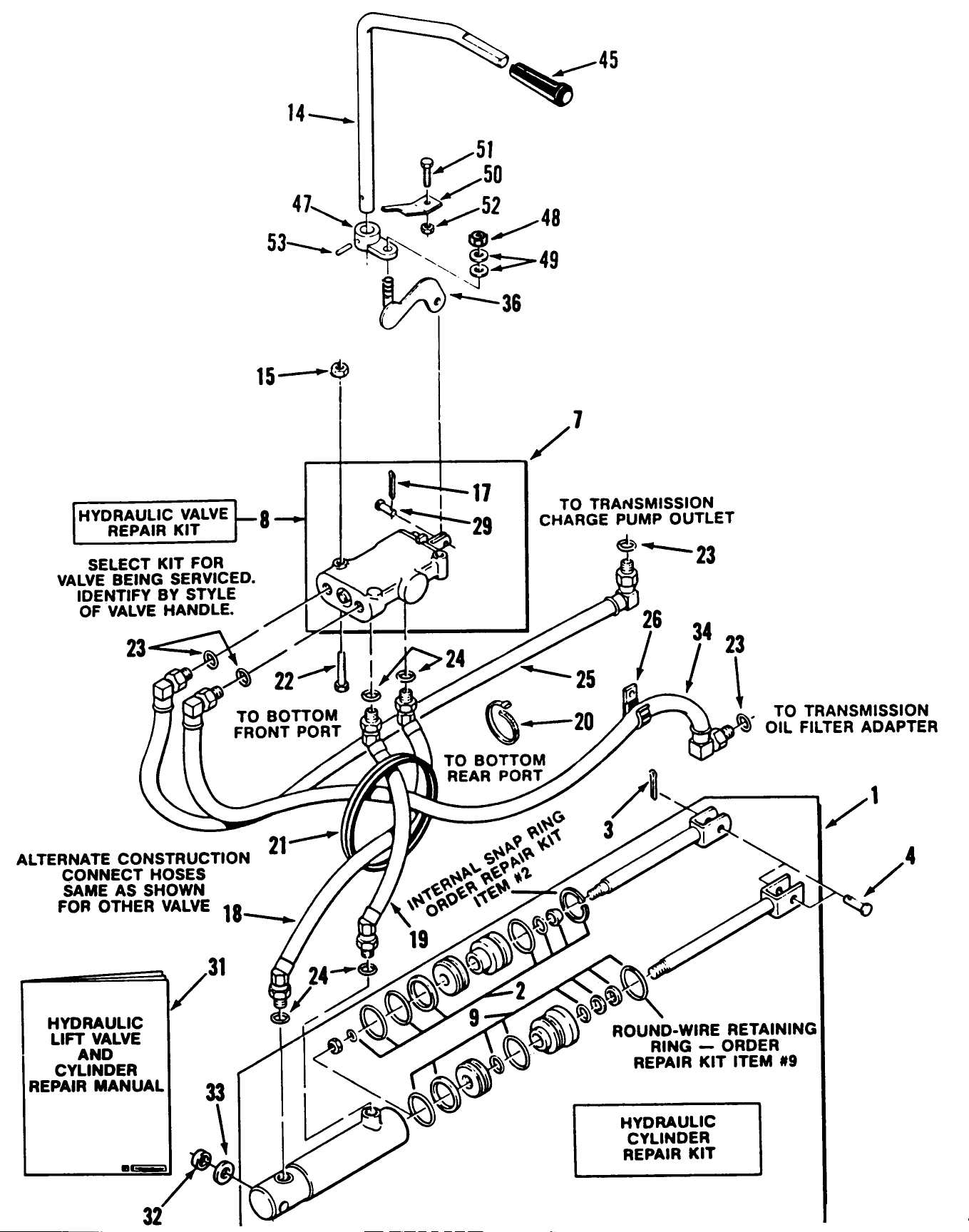 Hydrostatic System 312-H, 416-H