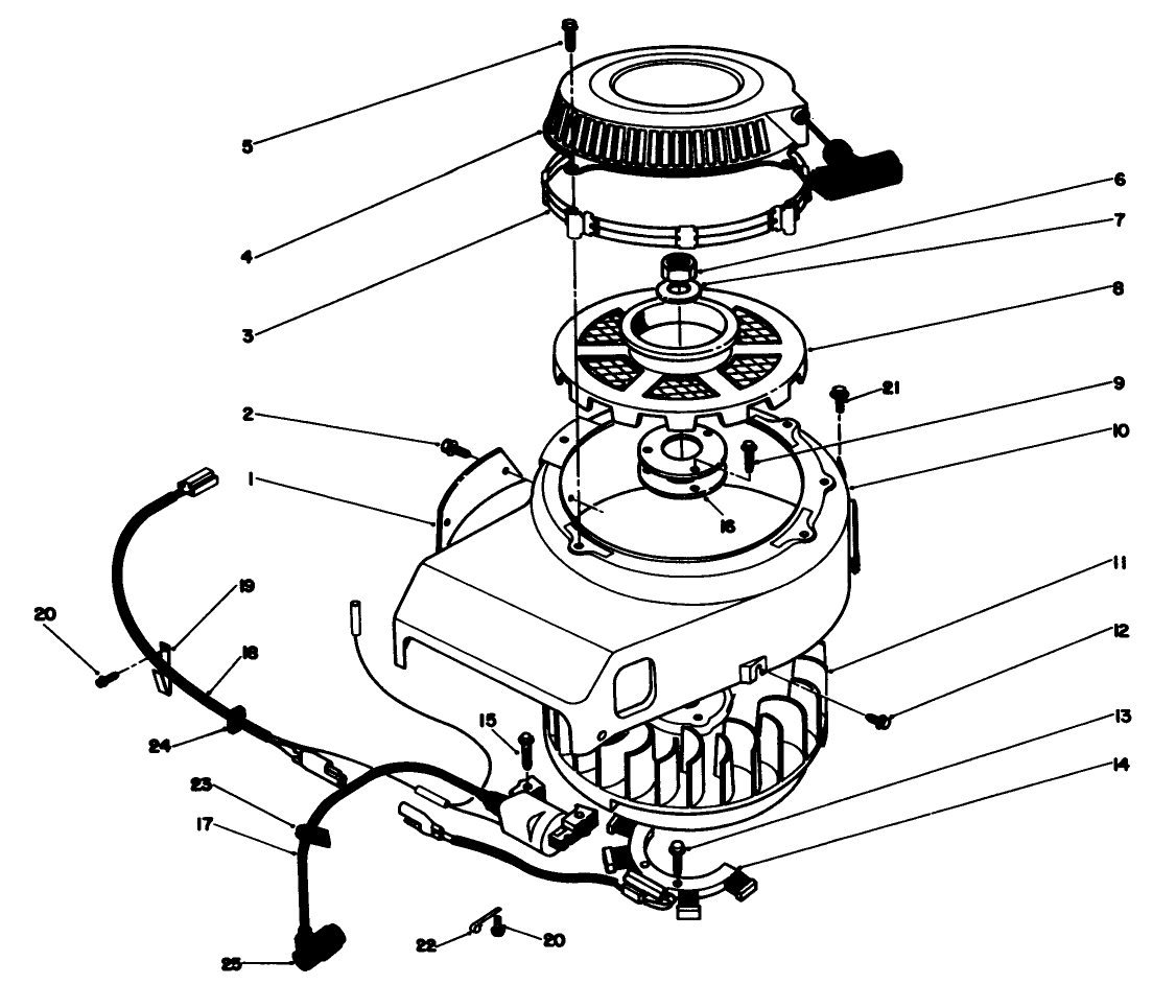 Recoil & Flywheel Assembly