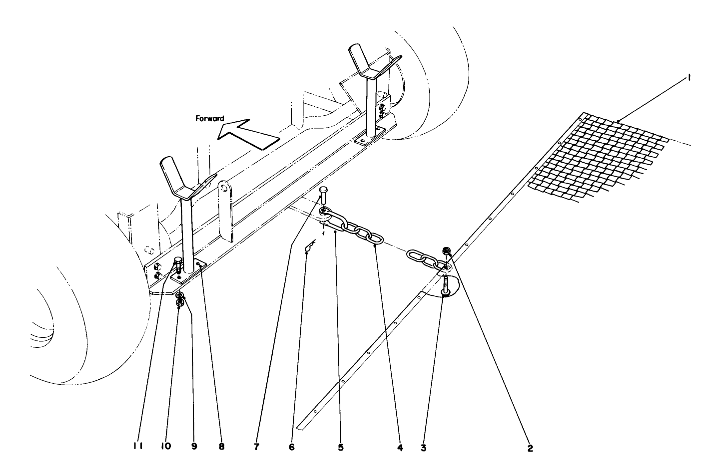 Drag Mat Kit Model No. 08844 (optional)