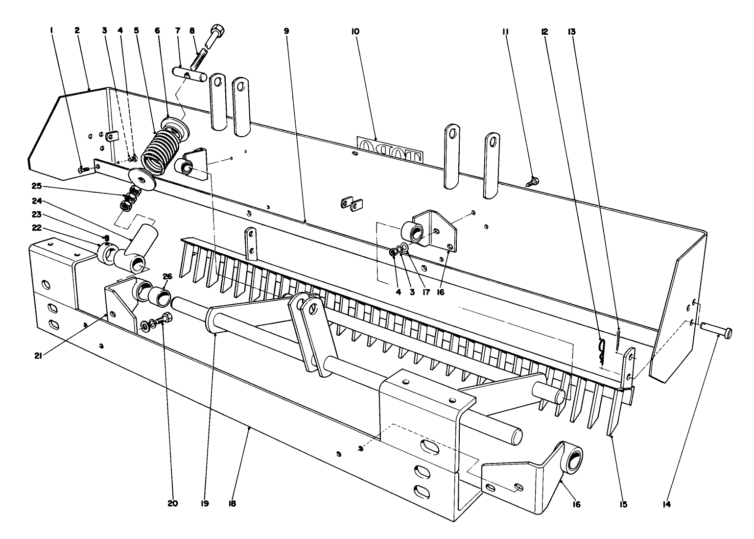 Finish Grader Kit Model No. 08867 (optional)