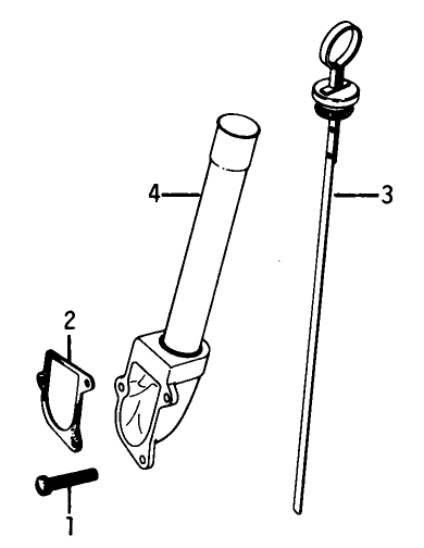 Dipstick-Engine Kohler Model No. K321s Spec. No. 60434
