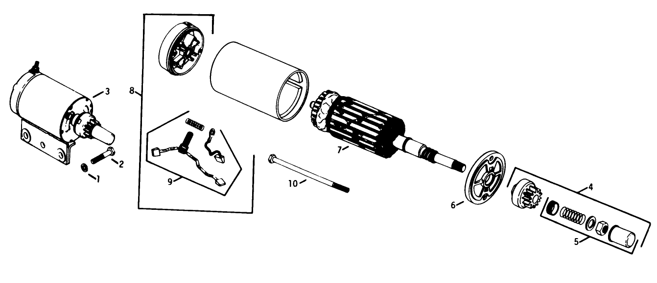 Electric Start-Engine Kohler Model No. K321s Spec. No. 60434