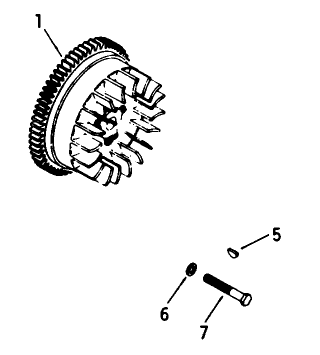 Flywheel-Engine Kohler Model No. K321s Spec. No. 60434