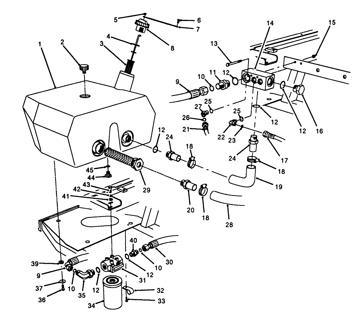 Hydraulic Reservoir Assembly