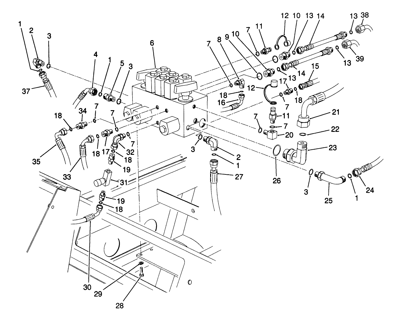 Hydraulic Control Manifold Assembly