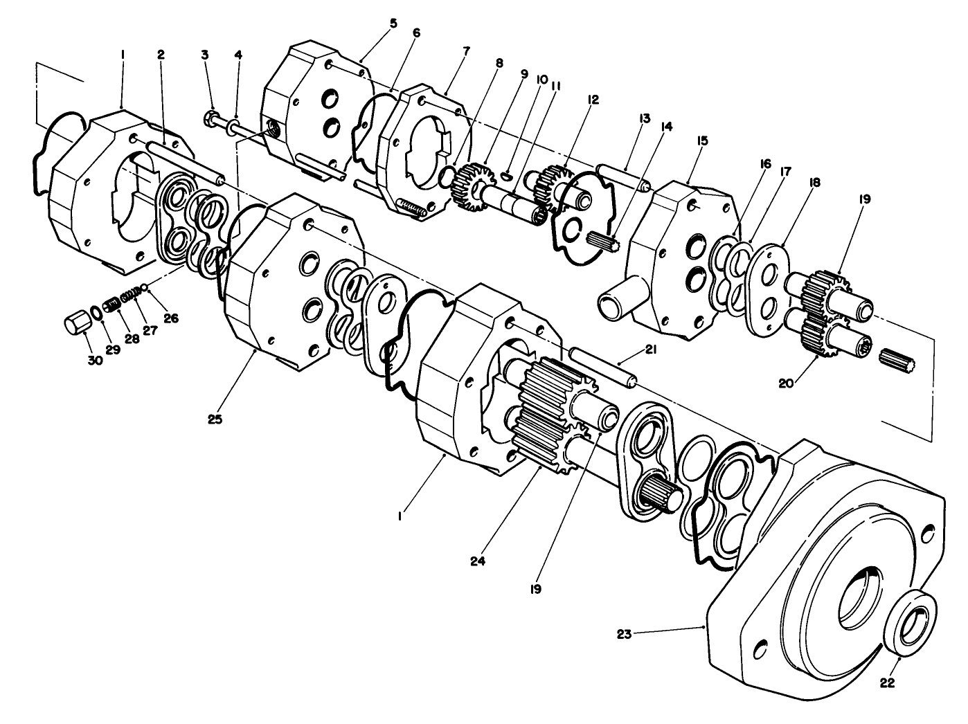 Hydraulic Pump No. 75-0800