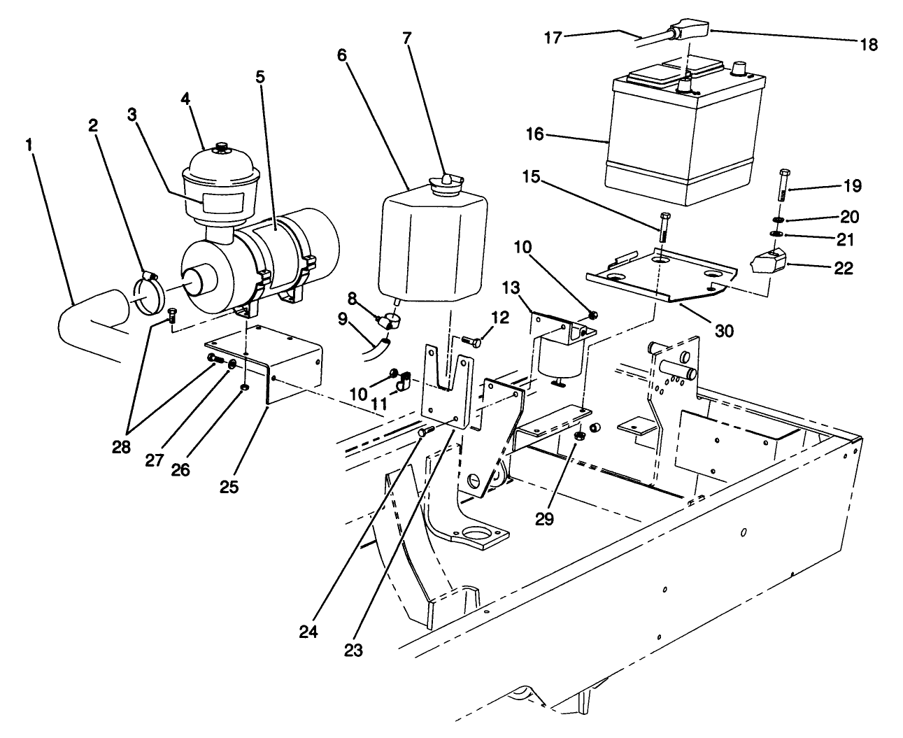 Engine Components Assembly