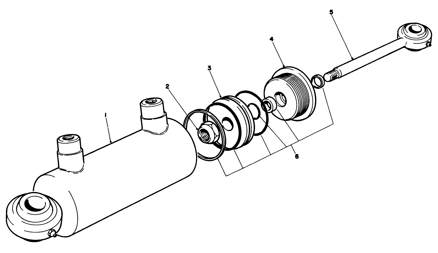 Hydraulic Cylinder No. 75-1200