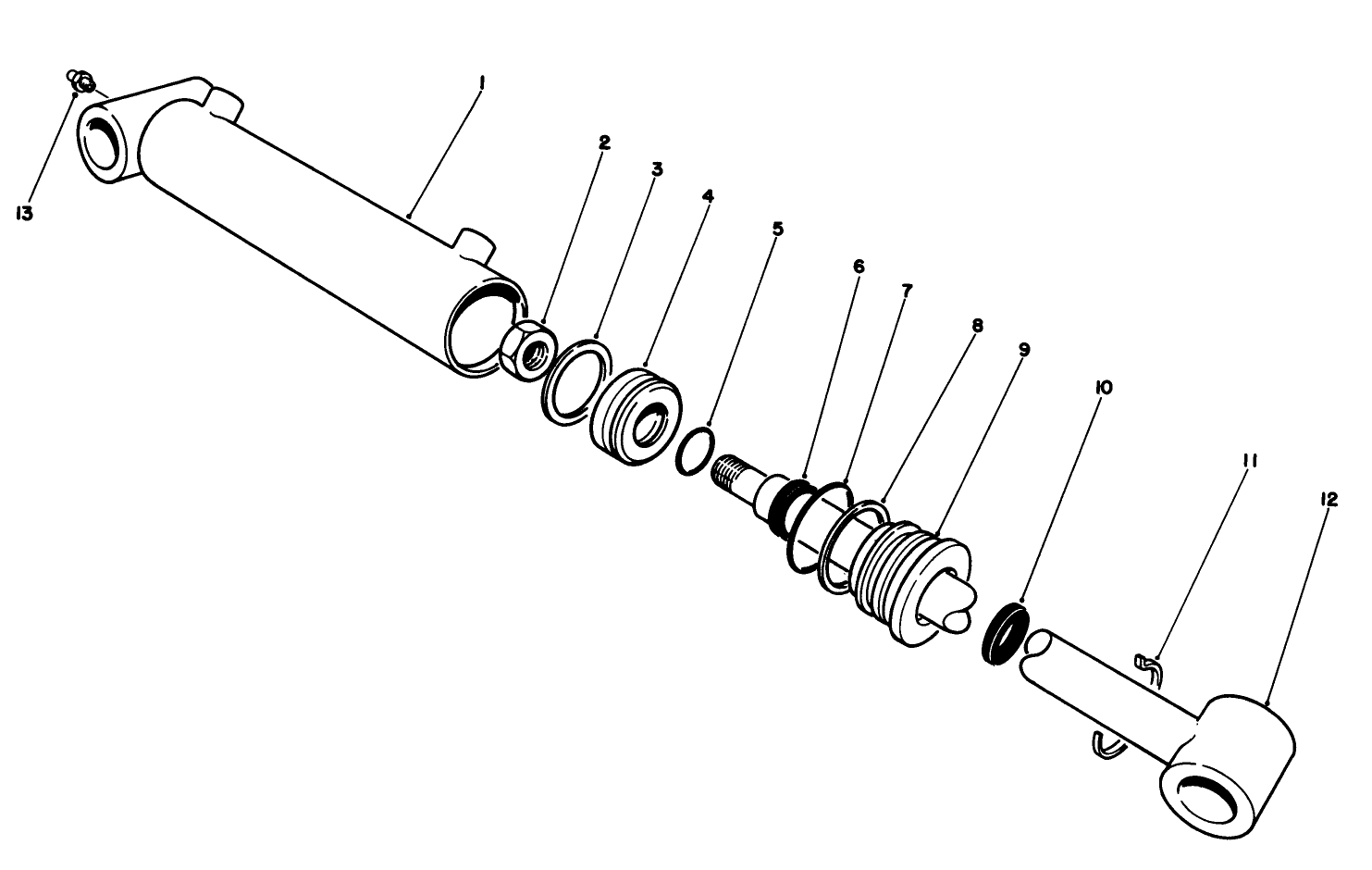Hydraullc Cylinder No. 85-9880