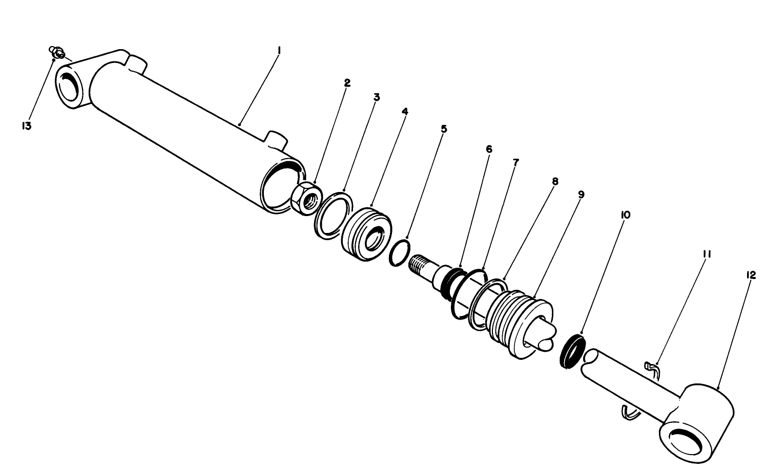 Hydraulic Cylinder No. 83-7480