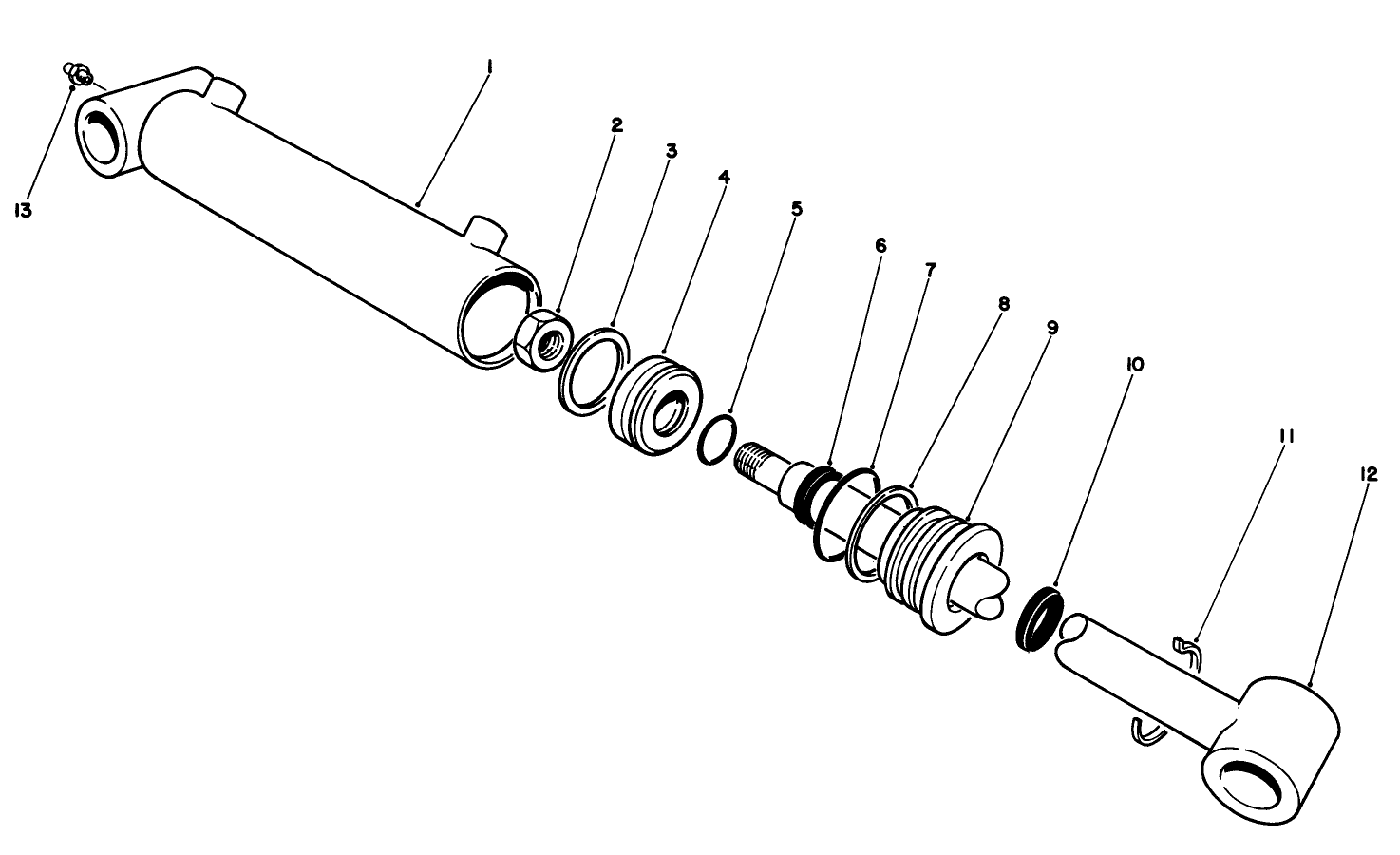 Hydraulic Cylinder No. 83-7490