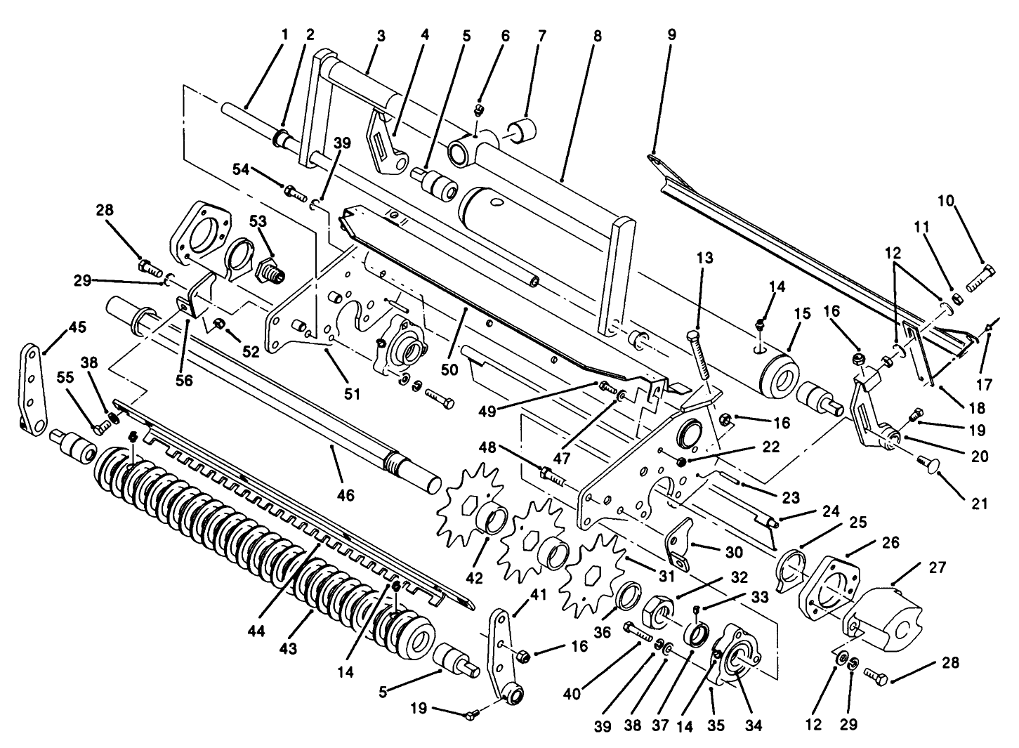 Dethatcher Assembly Model No. 03516 (optional)