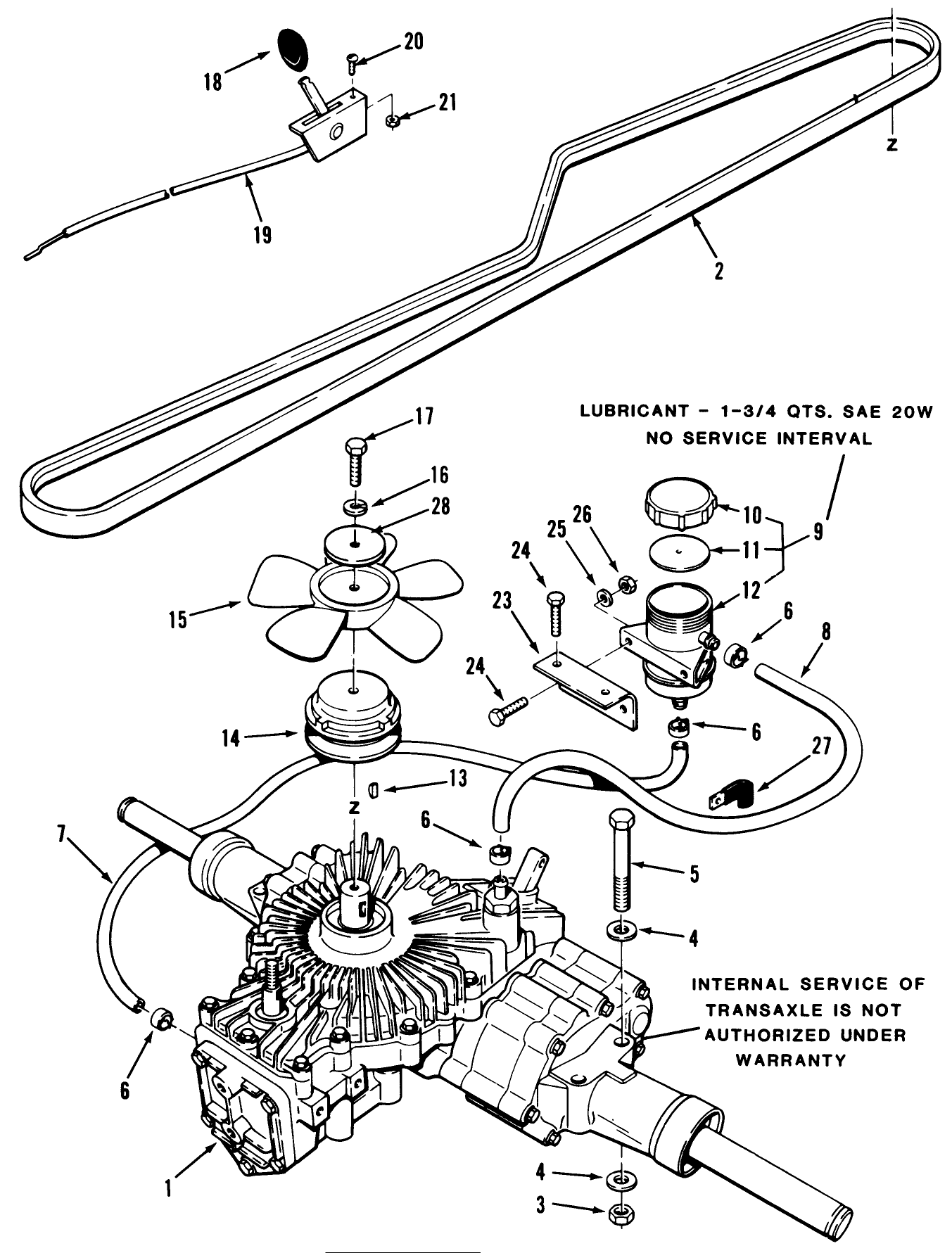 Hydrostatic Transaxle