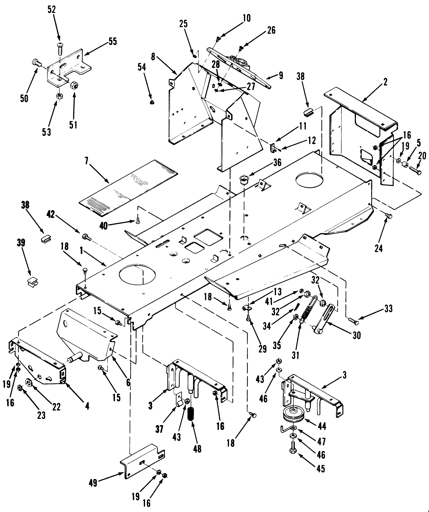 Frame, Sheet Metal And Covers