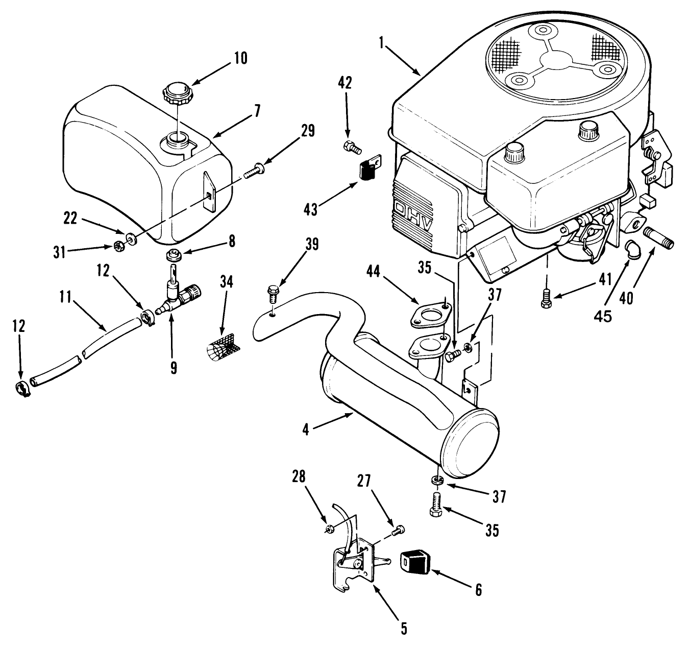 Engine, Fuel And Exhaust Systems