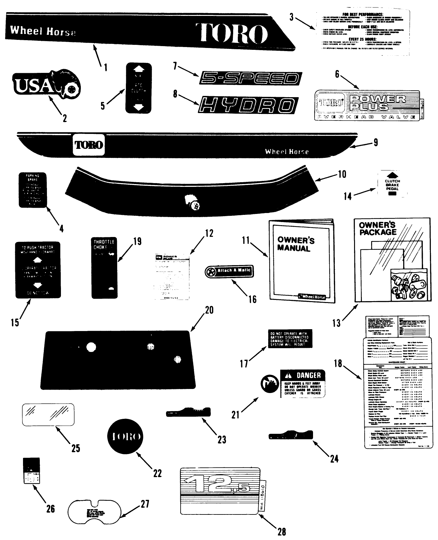 Decals And Miscellaneous
