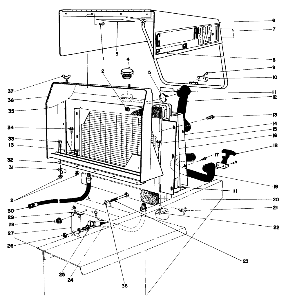 Radiator & Hood Assembly