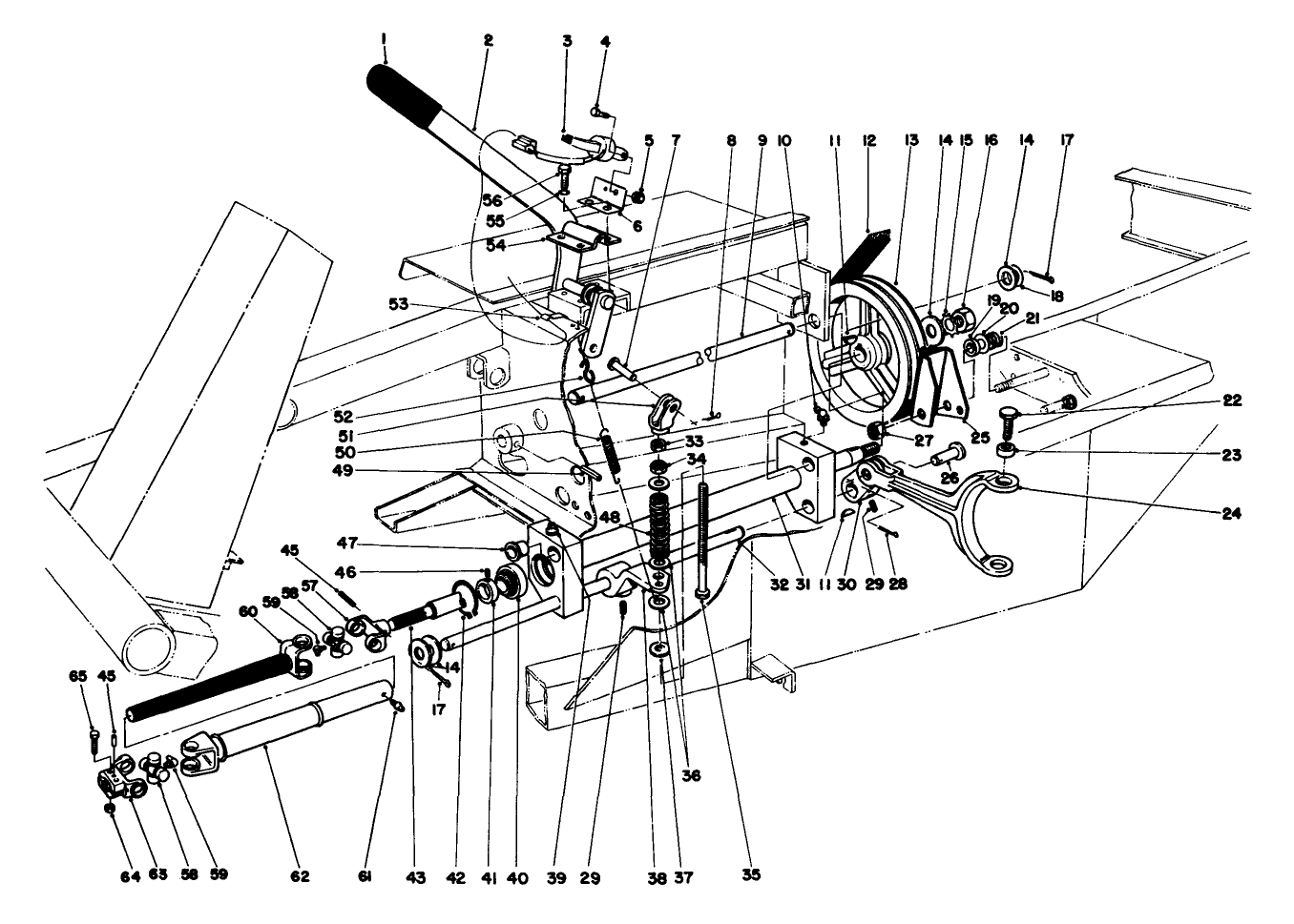 Power Take Off Assembly