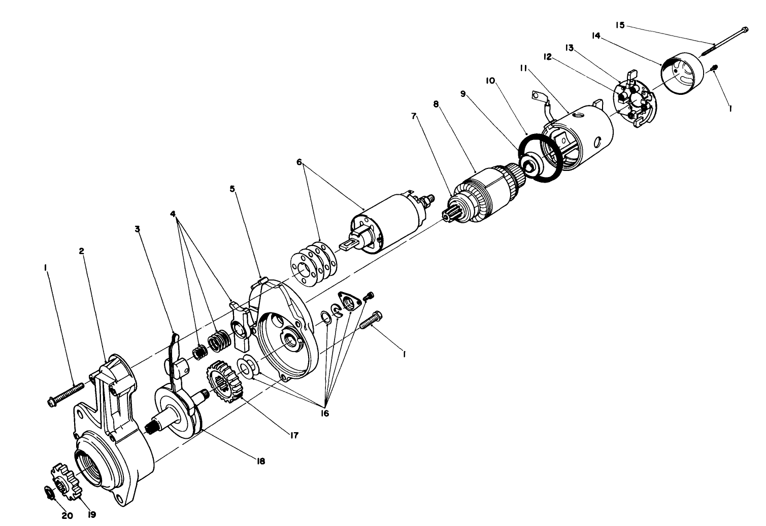 Starter Assembly No. 46-7610