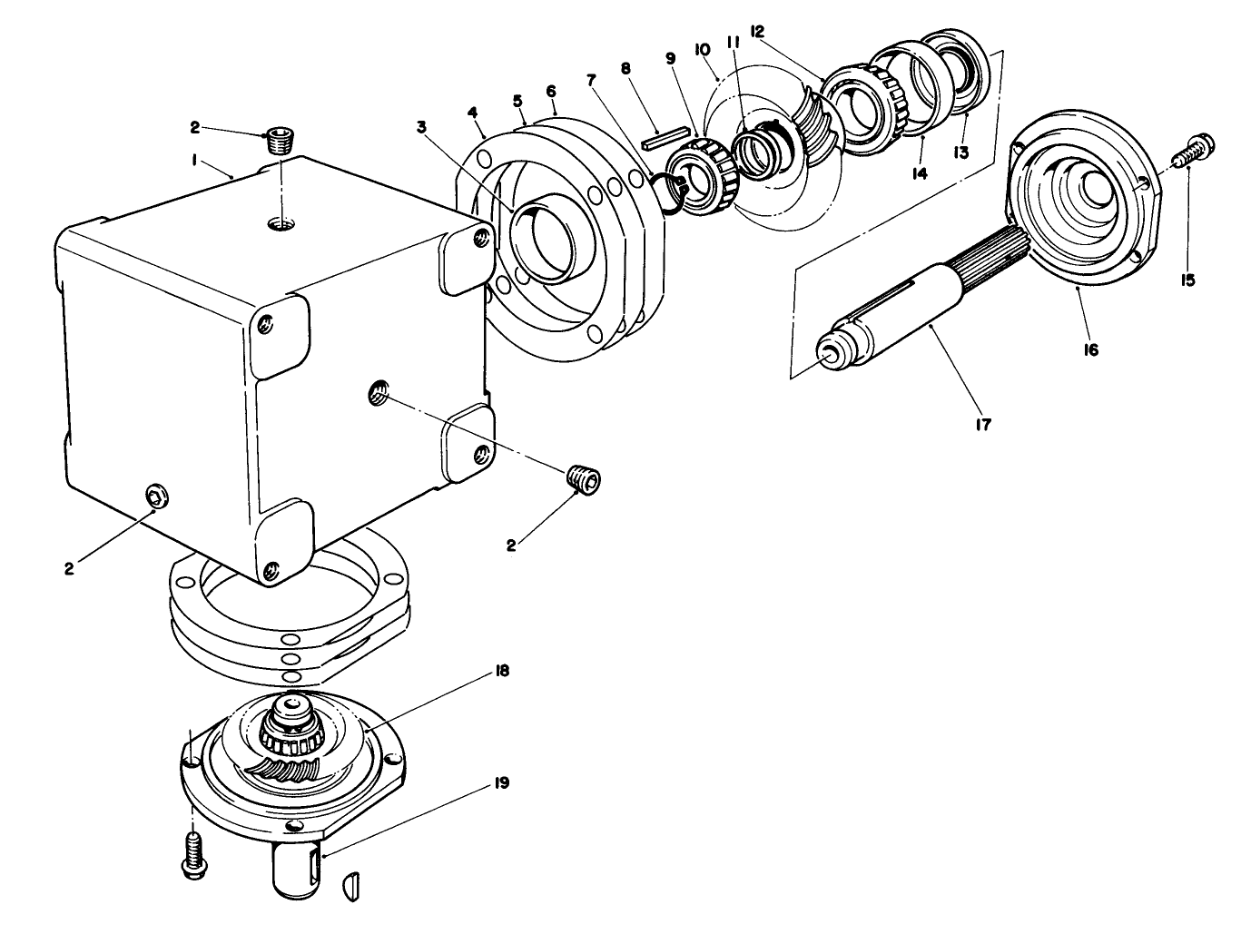 Gear Box Assembly No. 68-6810