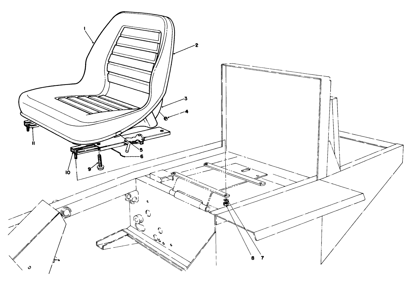 Standard Seat Kit Model No. 30770