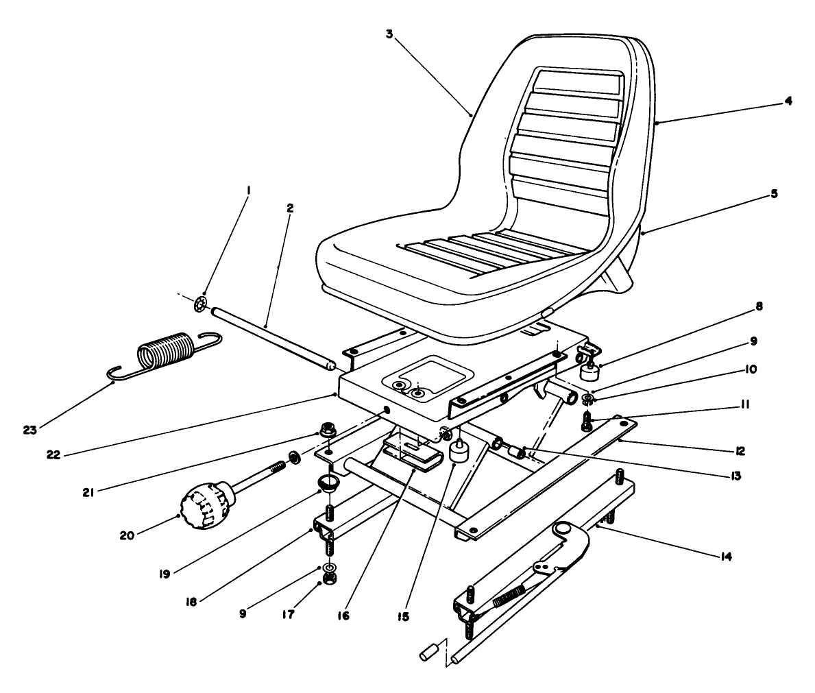 Deluxe Seat Kit Model No. 30772