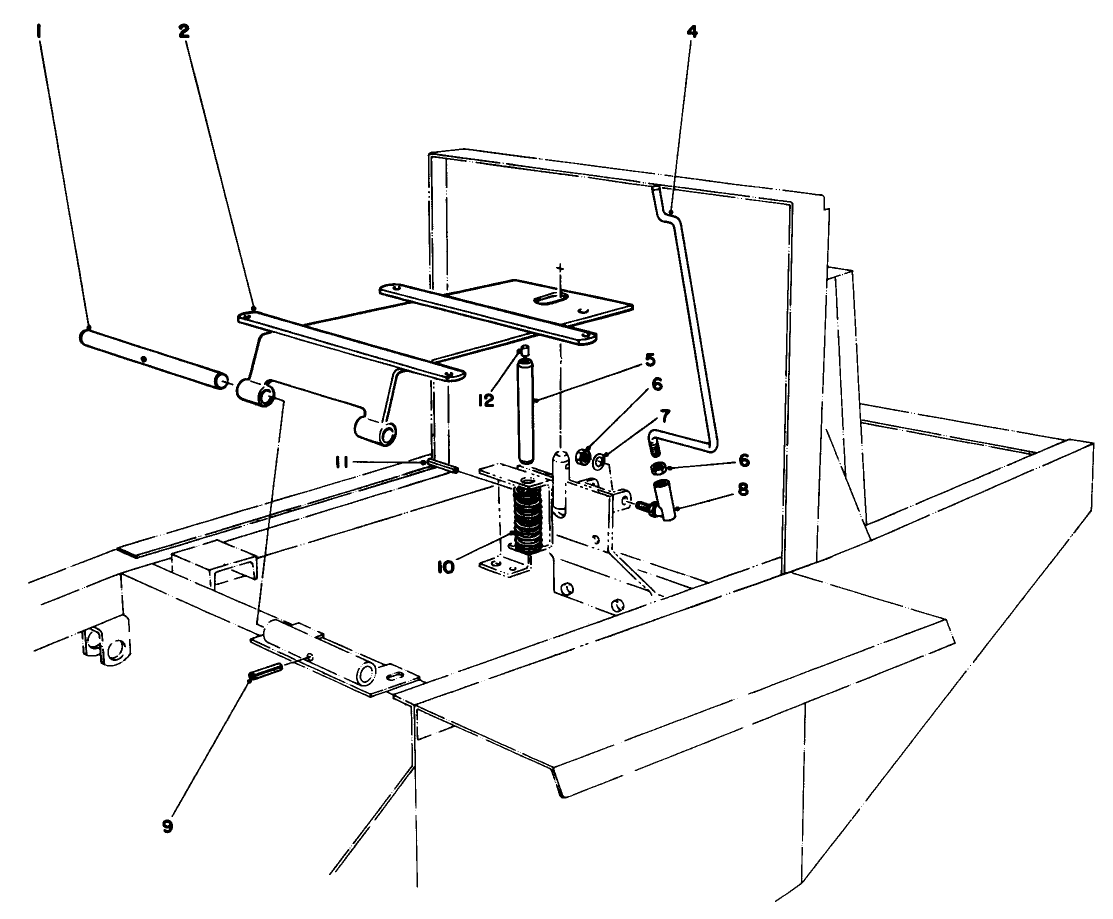 Standard Seat Kit Model No. 30770 (continued)