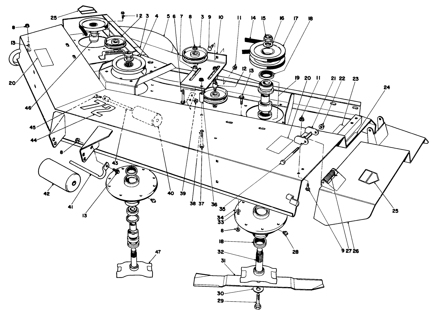 Cutting Unit Model No. 30722