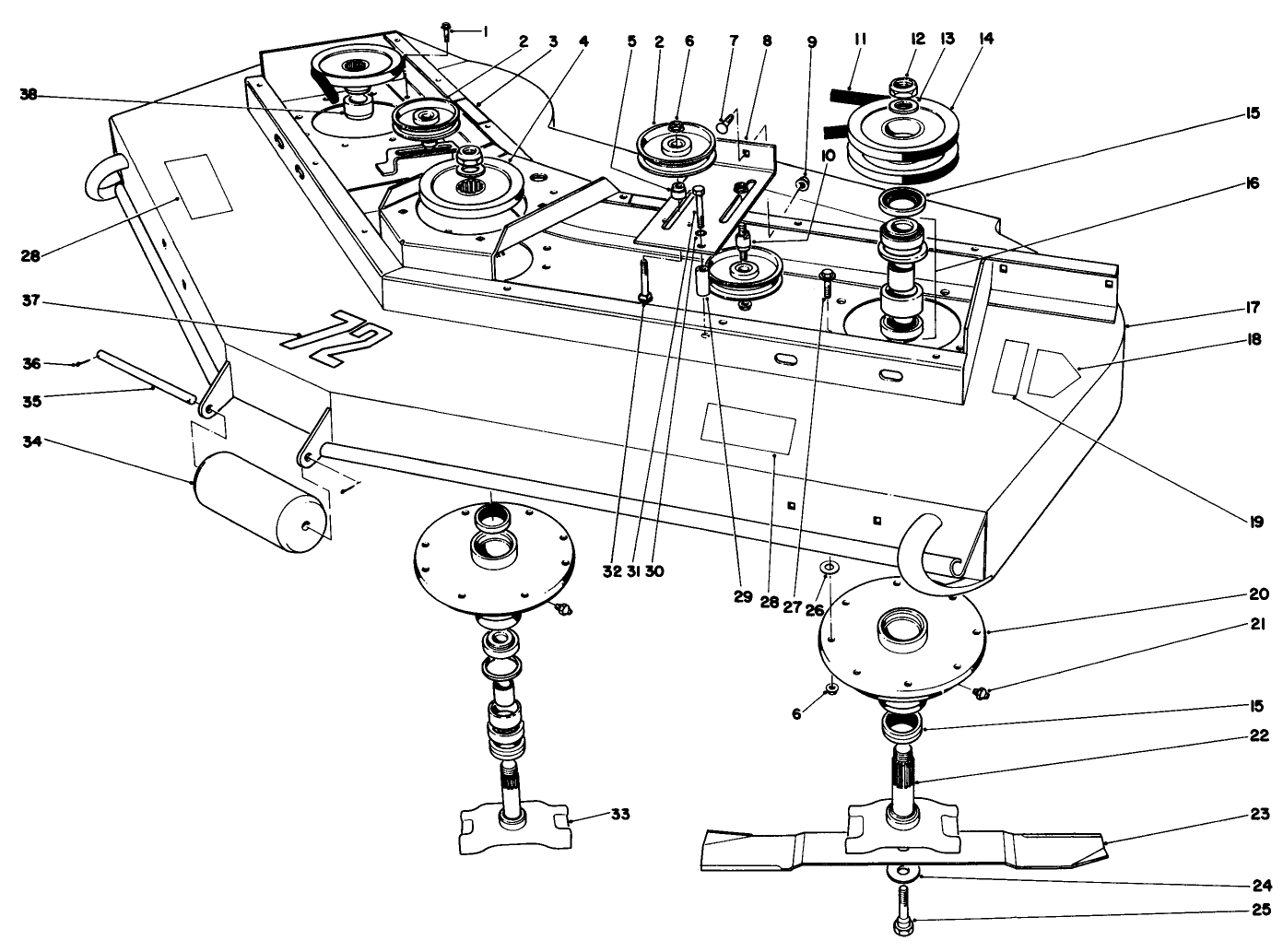Cutting Unit Model No. 30710