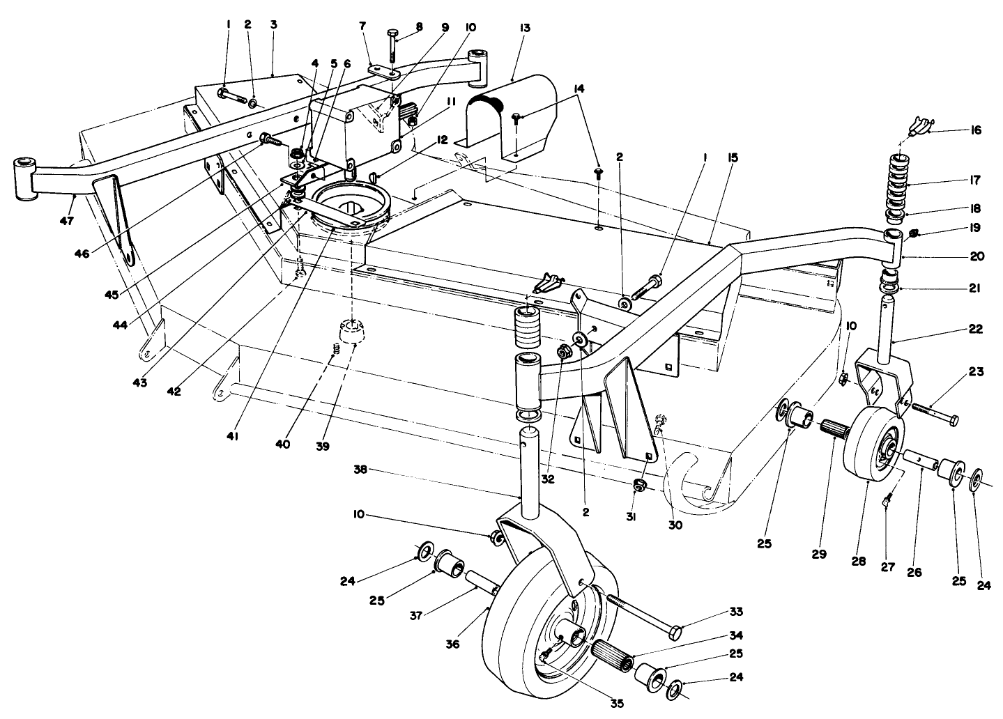 Cutting Unit Model No. 30710 (continued)