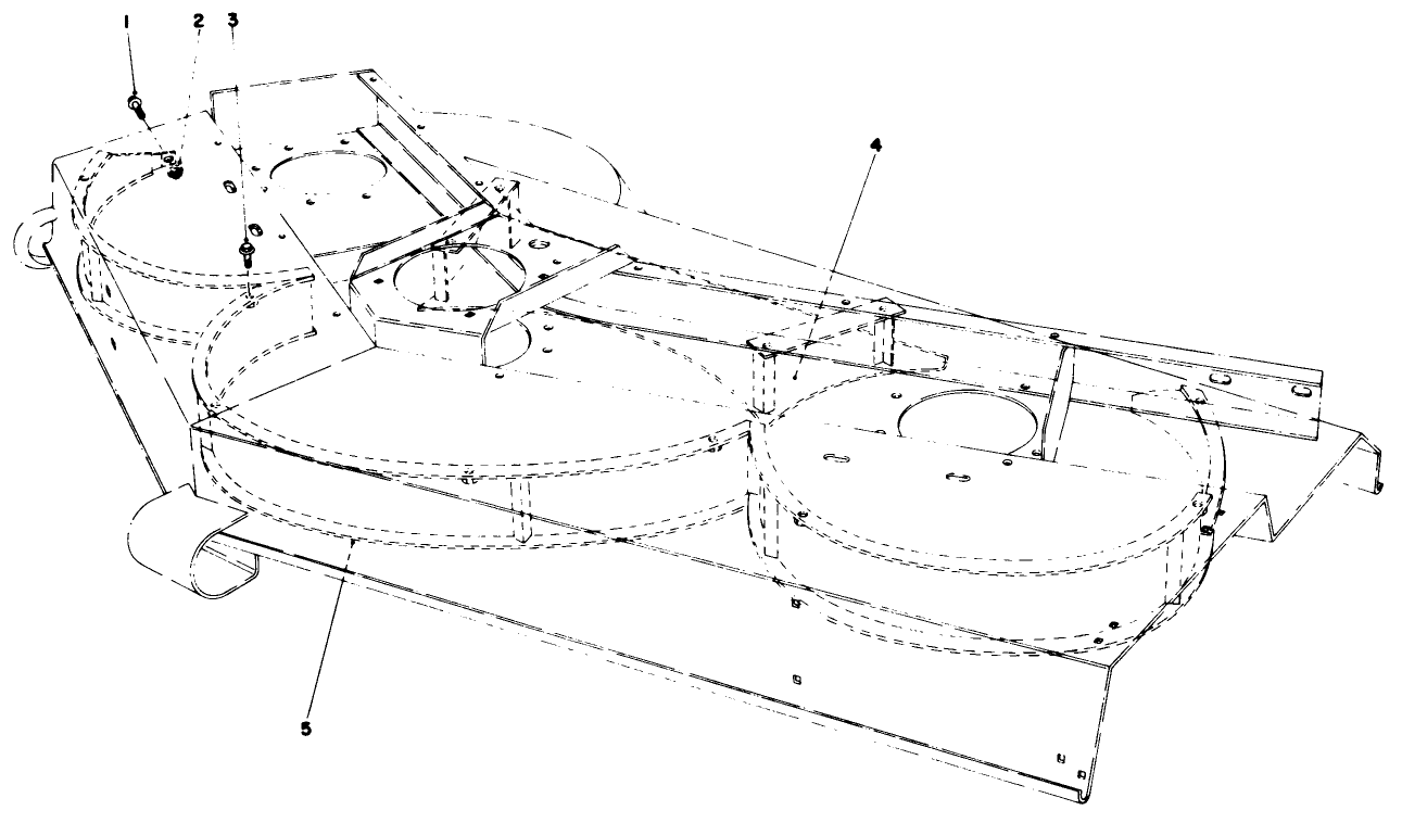 Mulcher Kit Model Nos. 30732,30733 (optional)(for Cutting Unit Model No. 30721,30722)