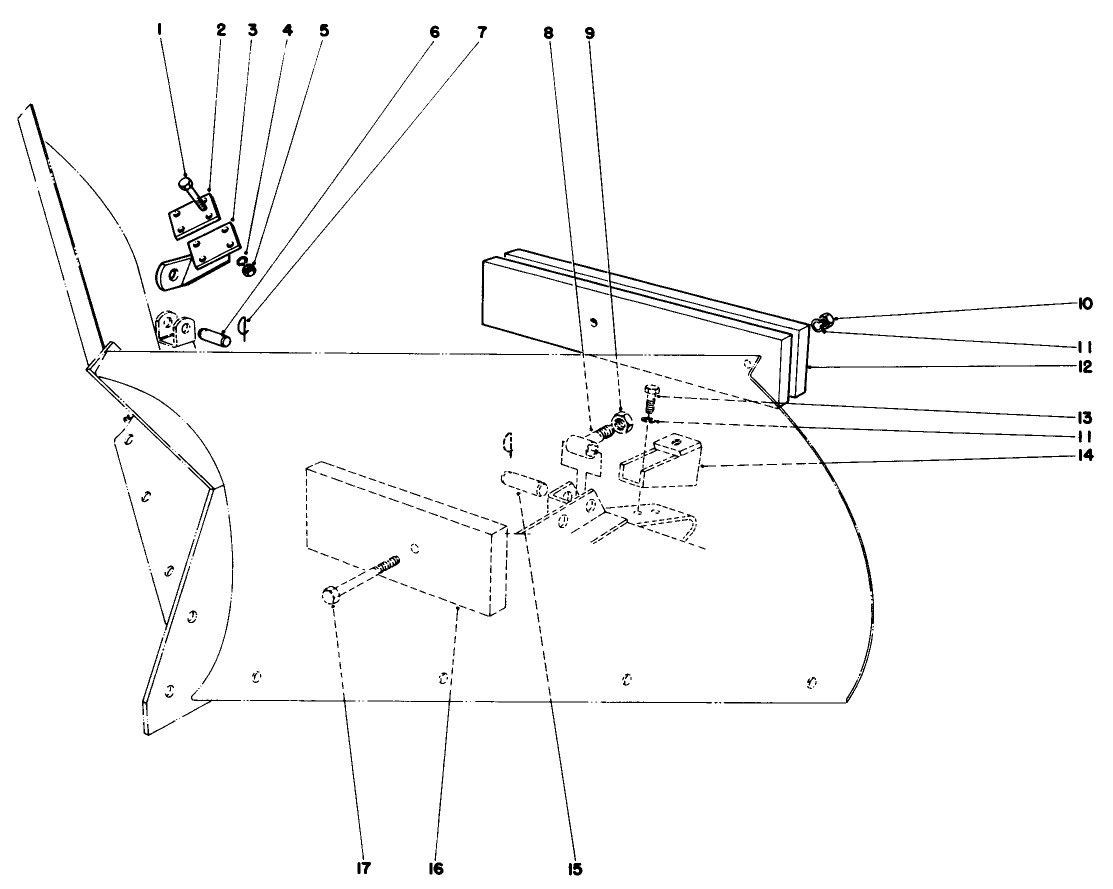 V-Plow Installation Kit Model No. 30757 (optional)