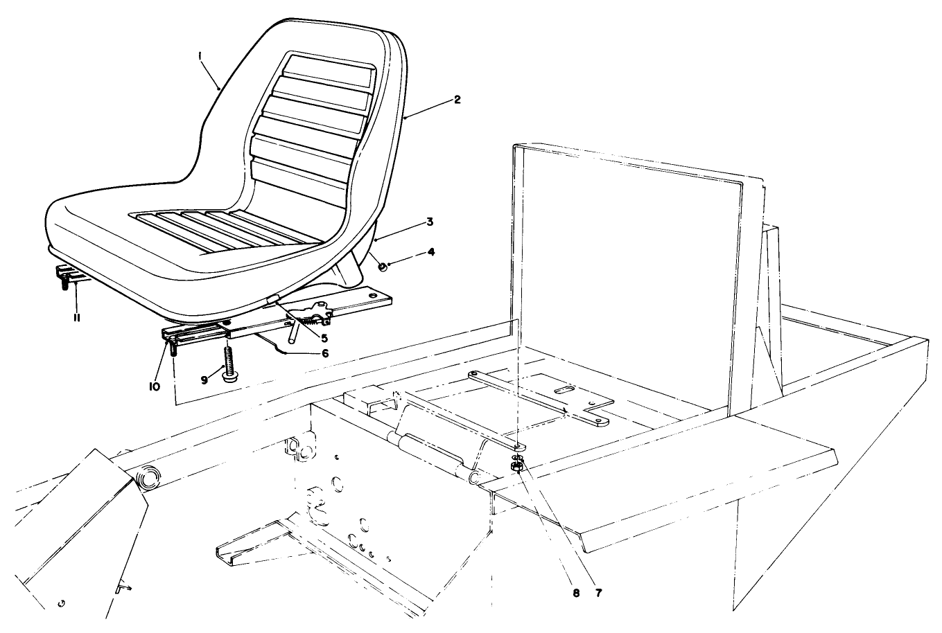 Standard Seat Kit Model No. 30770