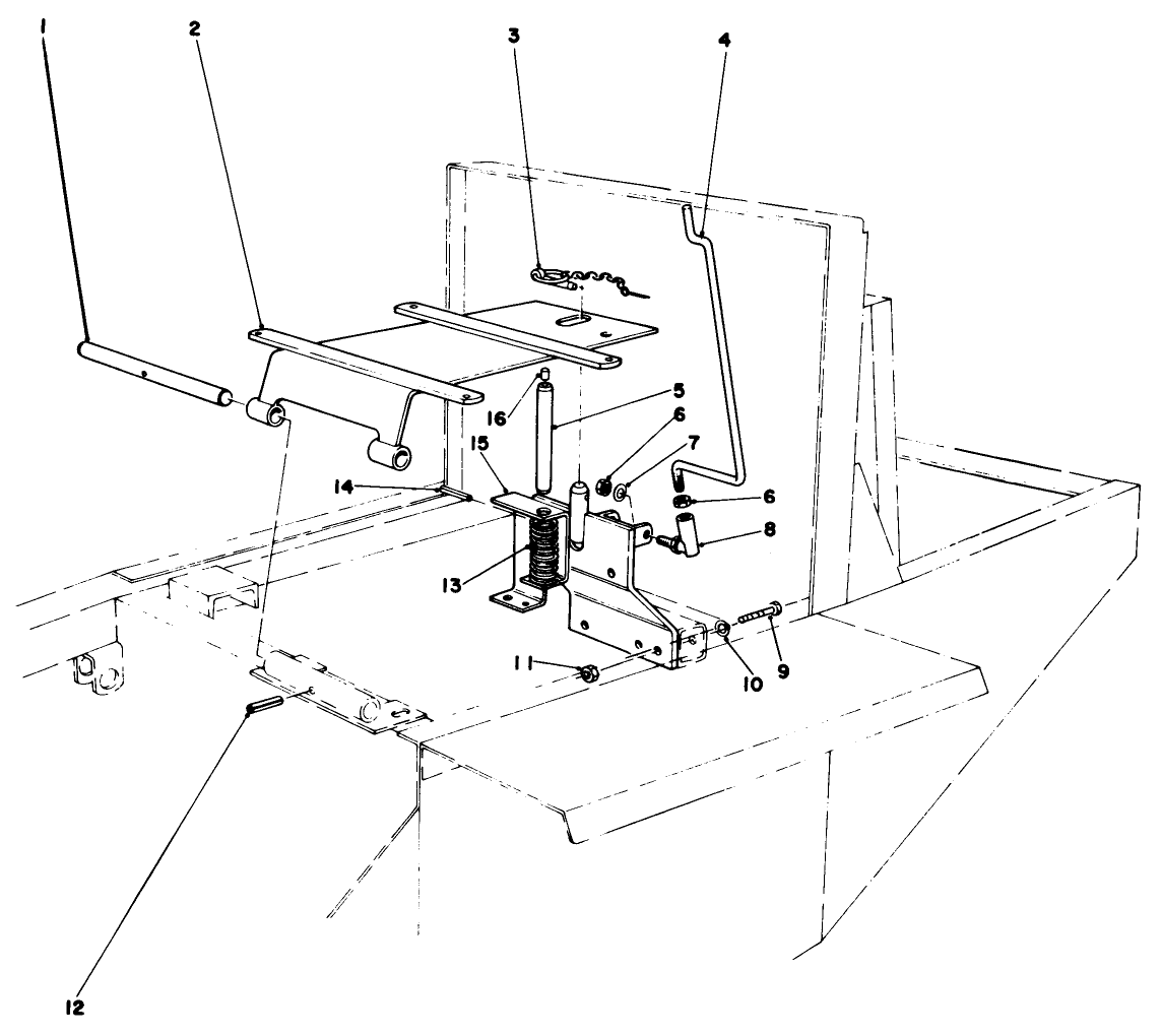 Standard Seat Kit Model No. 30770 (continued)