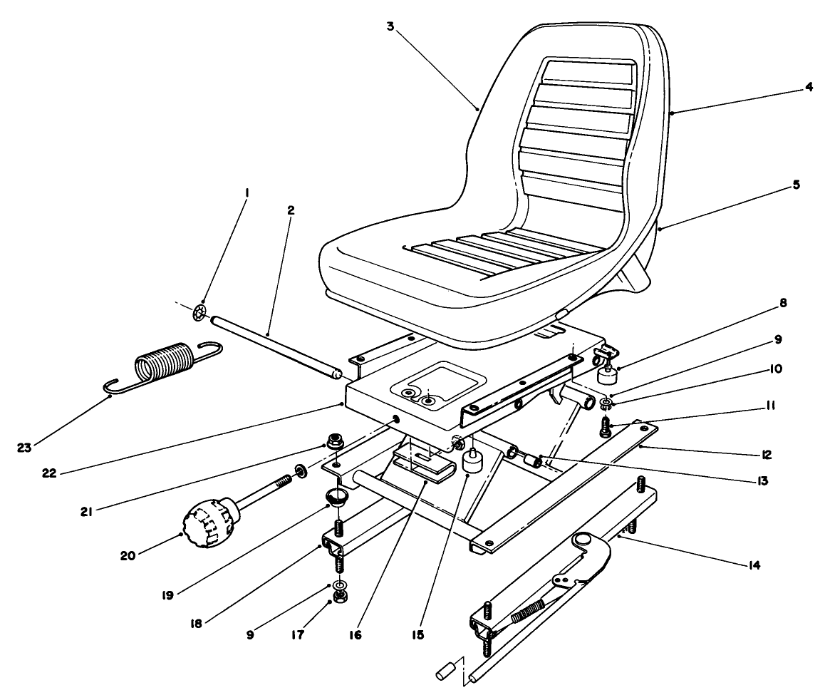 Deluxe Seat Kit Model No. 30772